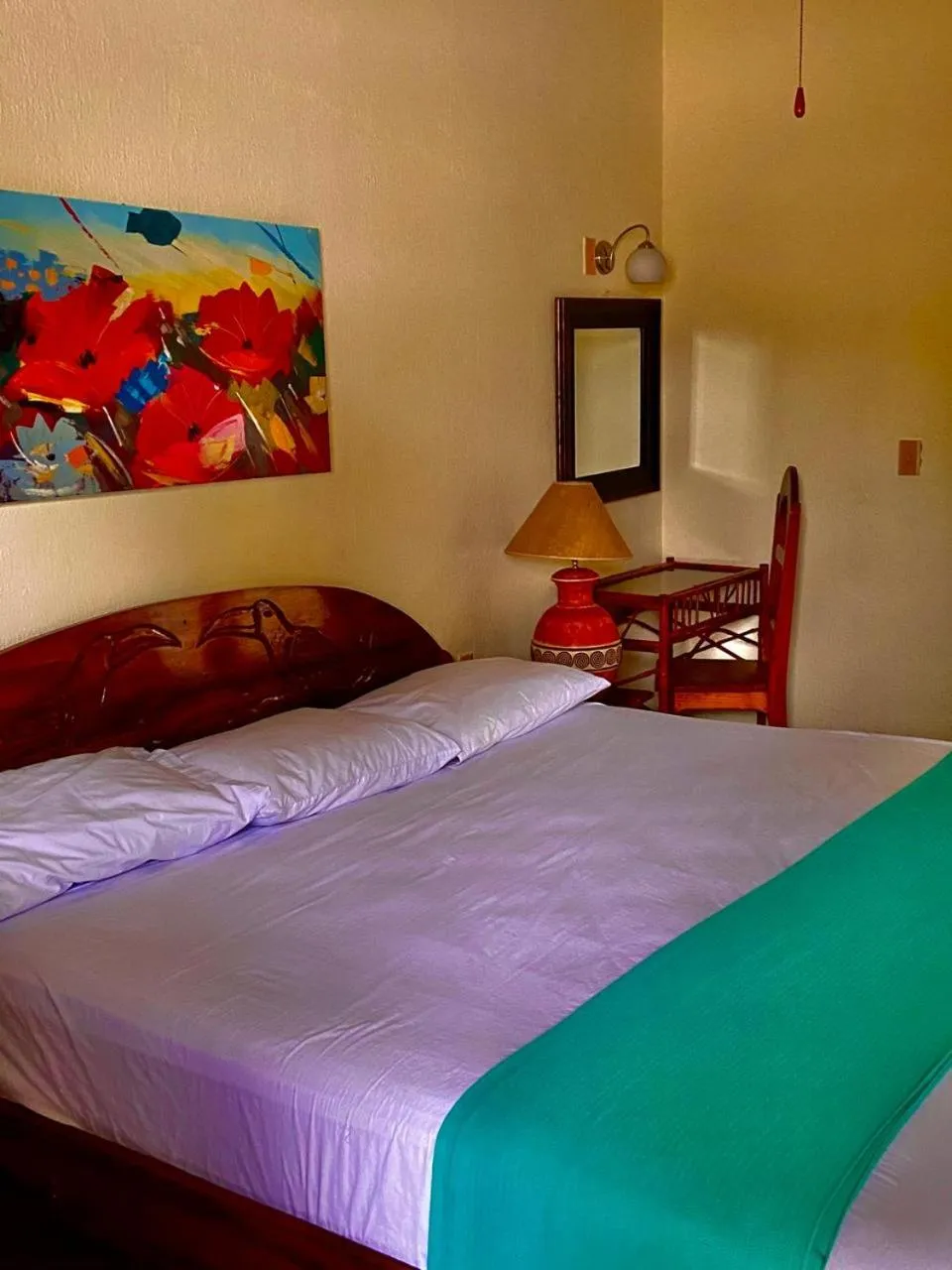 Bed in Samara Beach Hotel