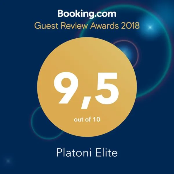 Certificate/Award in Platoni Elite Villas