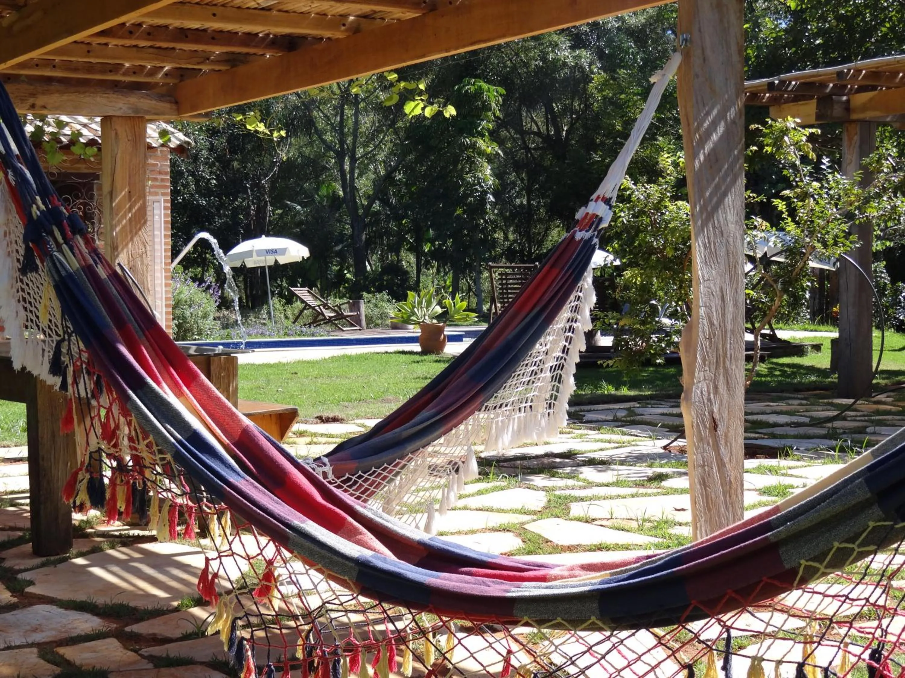 Garden in Pousada Canto da Lua