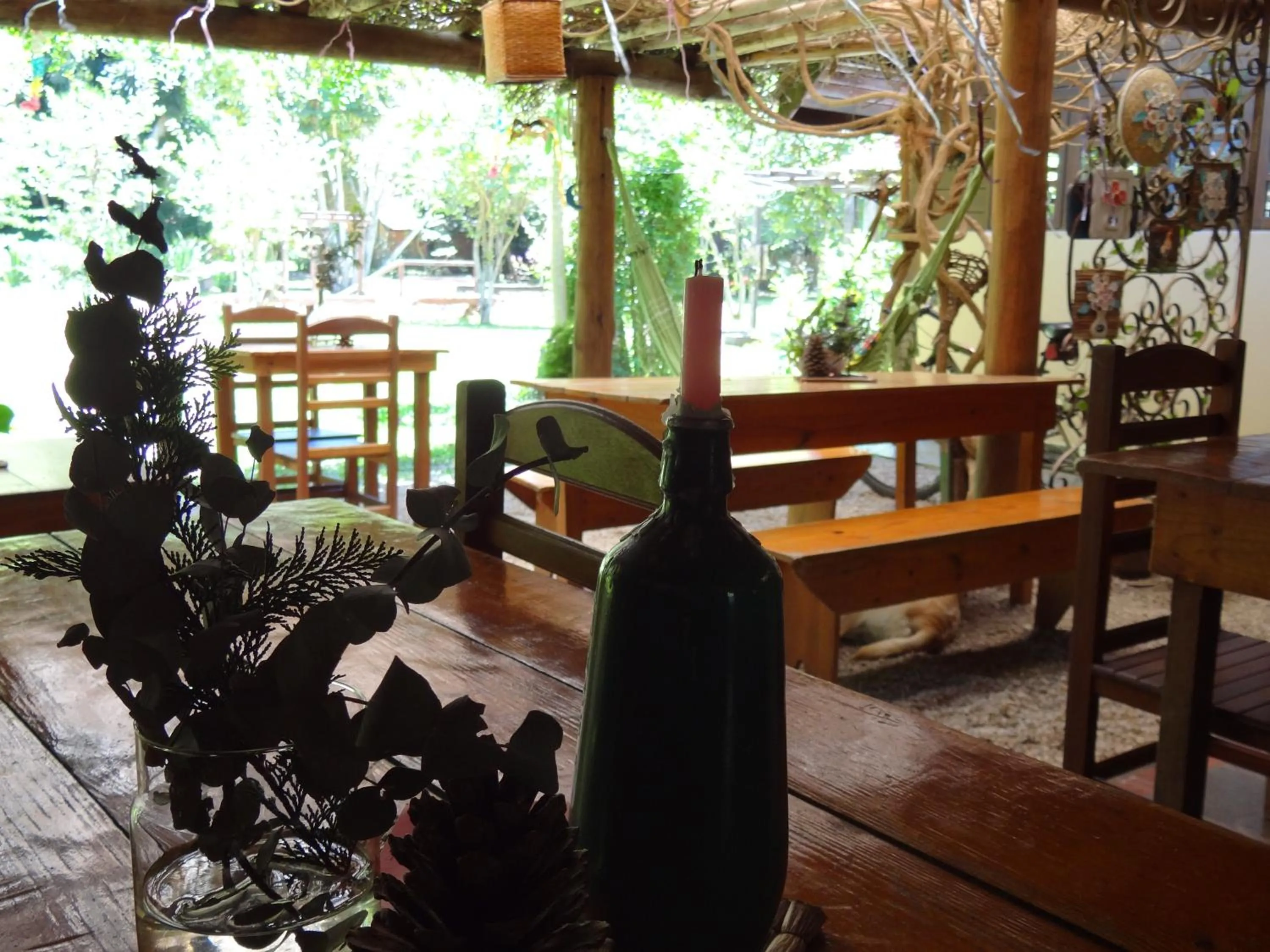 Balcony/Terrace in Pousada Canto da Lua
