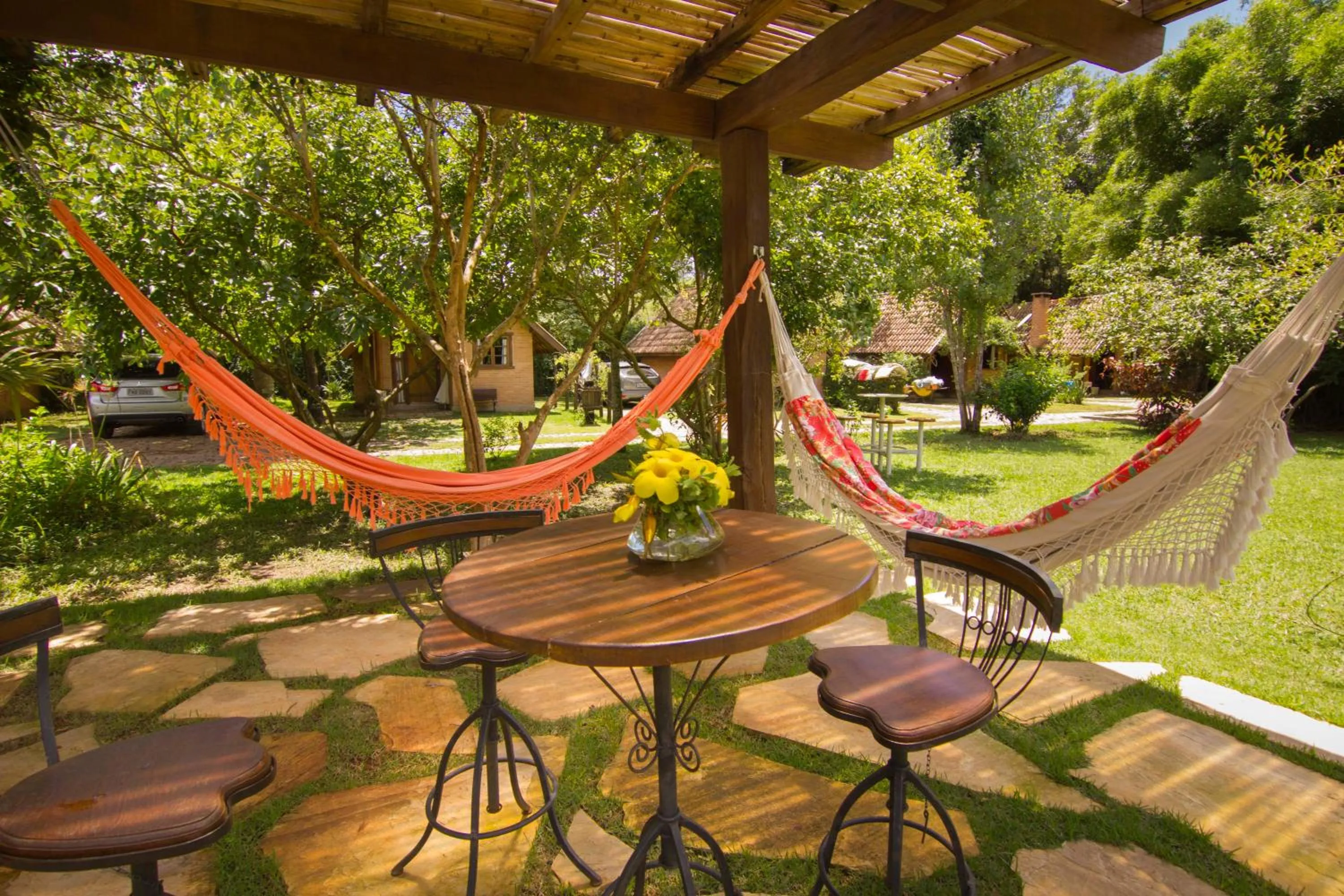 Garden in Pousada Canto da Lua