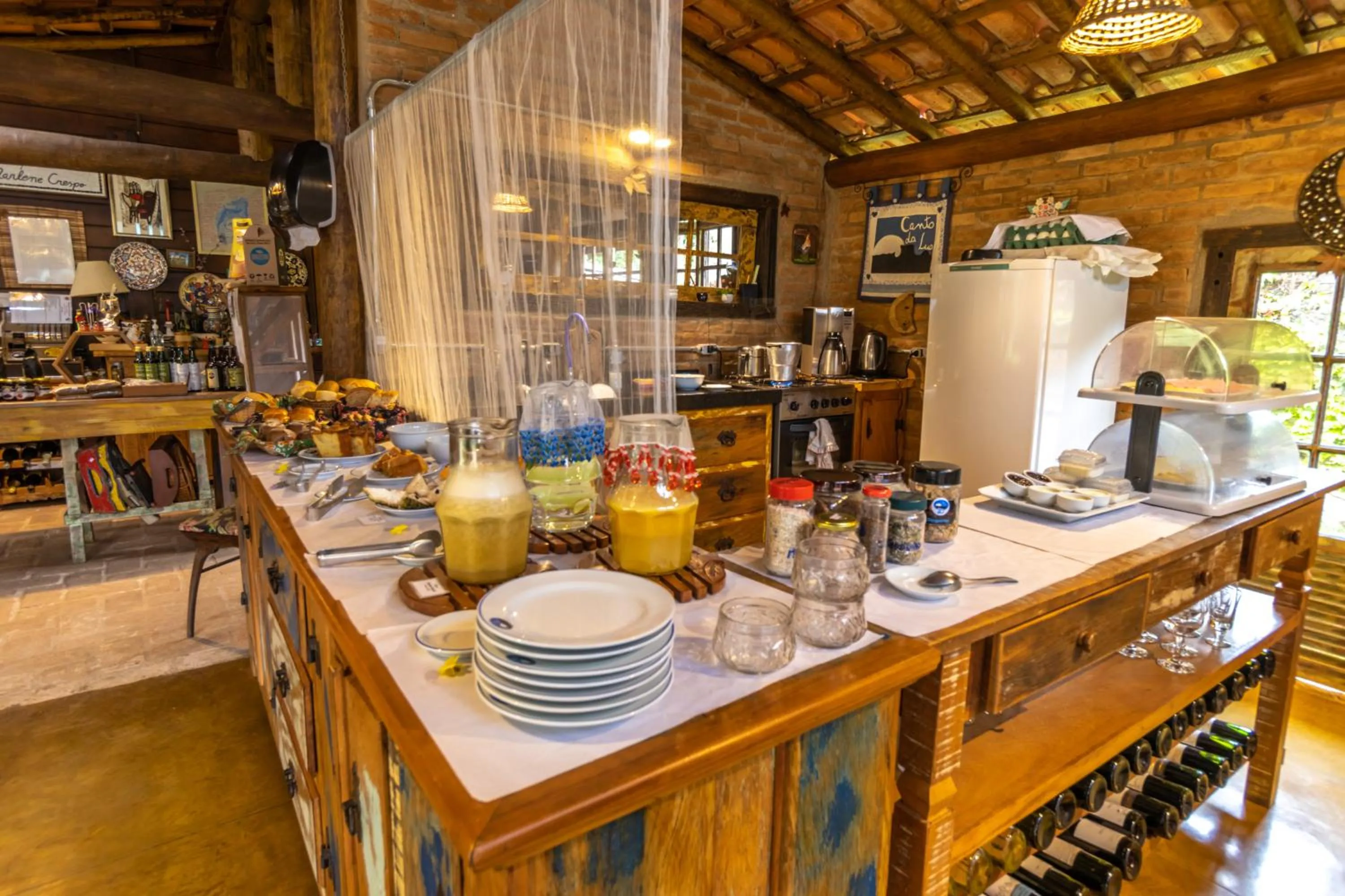Breakfast in Pousada Canto da Lua