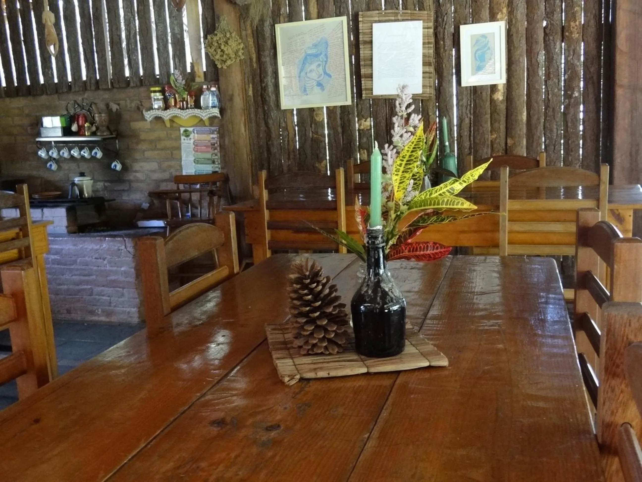 Restaurant/places to eat in Pousada Canto da Lua