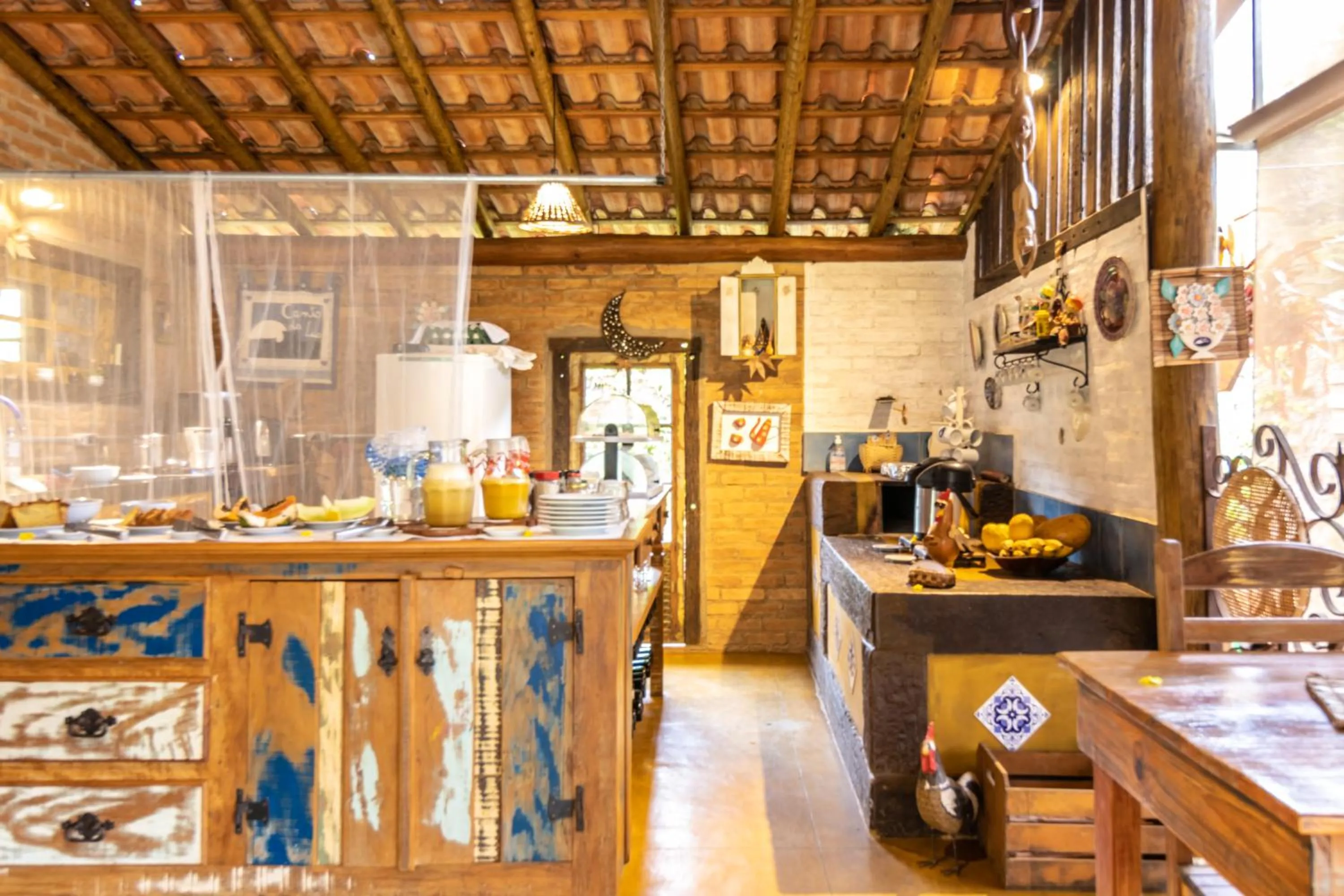 Food in Pousada Canto da Lua