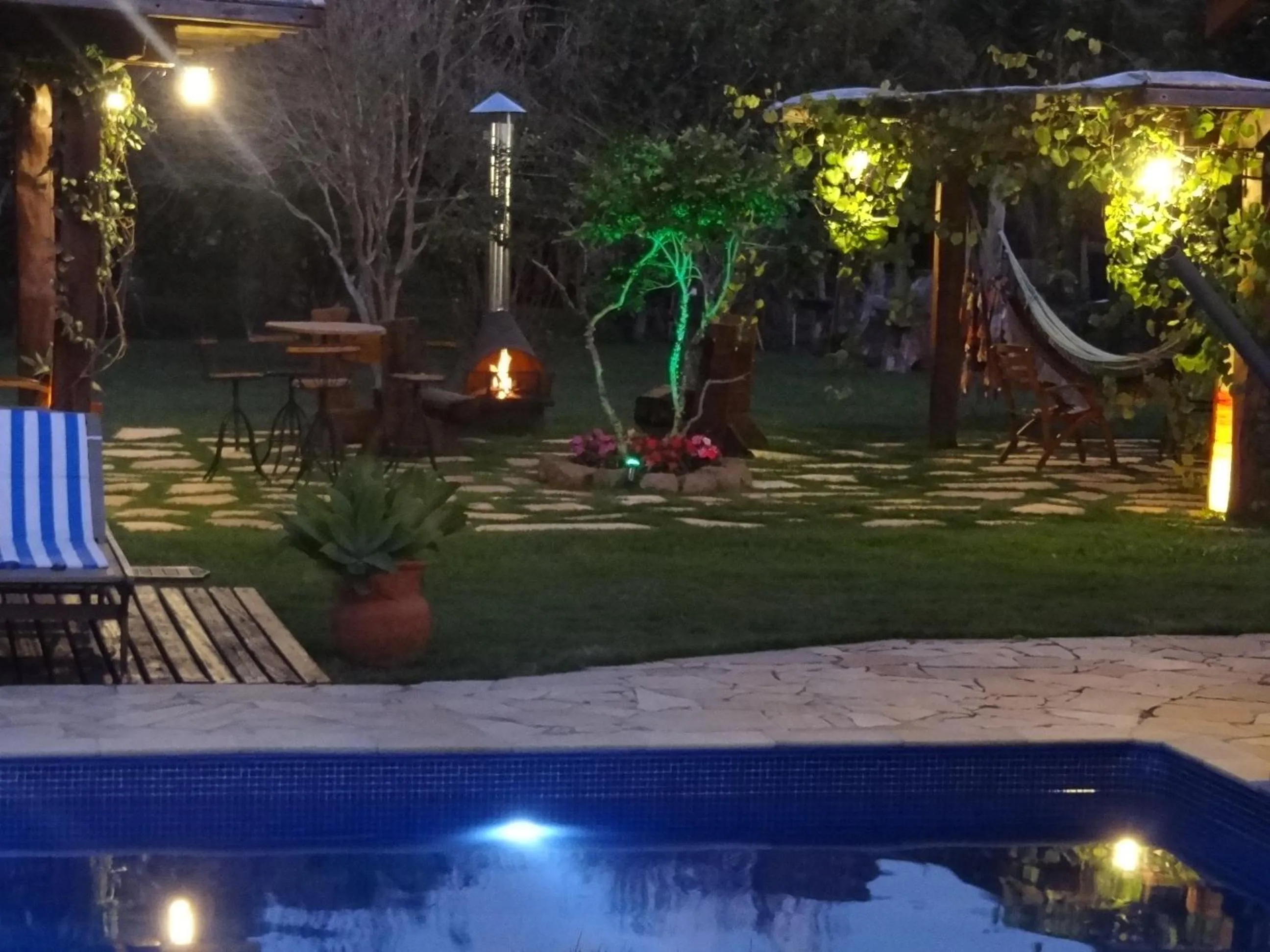 Balcony/Terrace in Pousada Canto da Lua