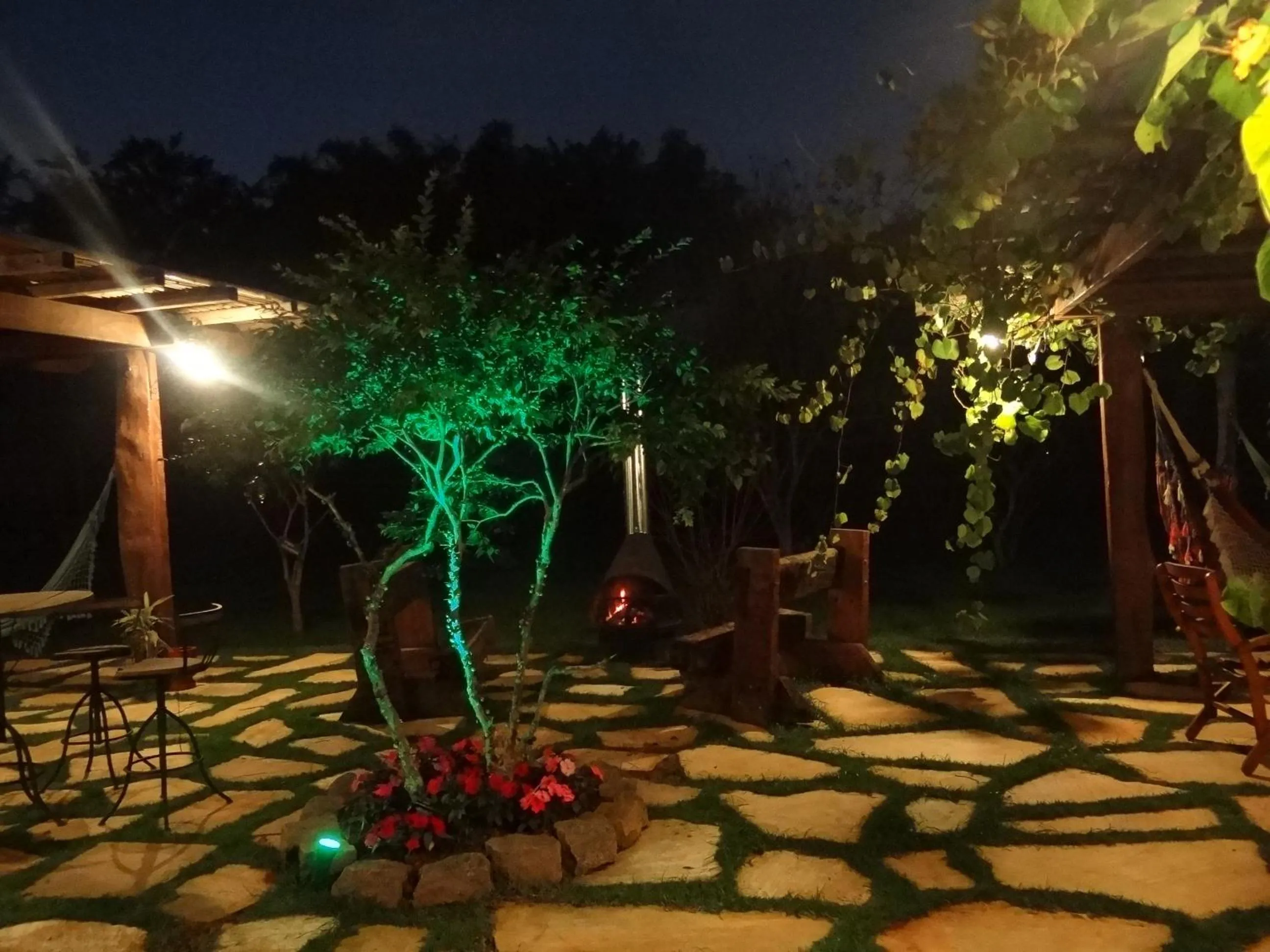 Garden in Pousada Canto da Lua