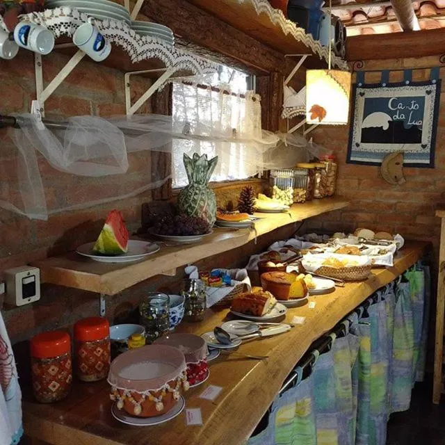 Food in Pousada Canto da Lua