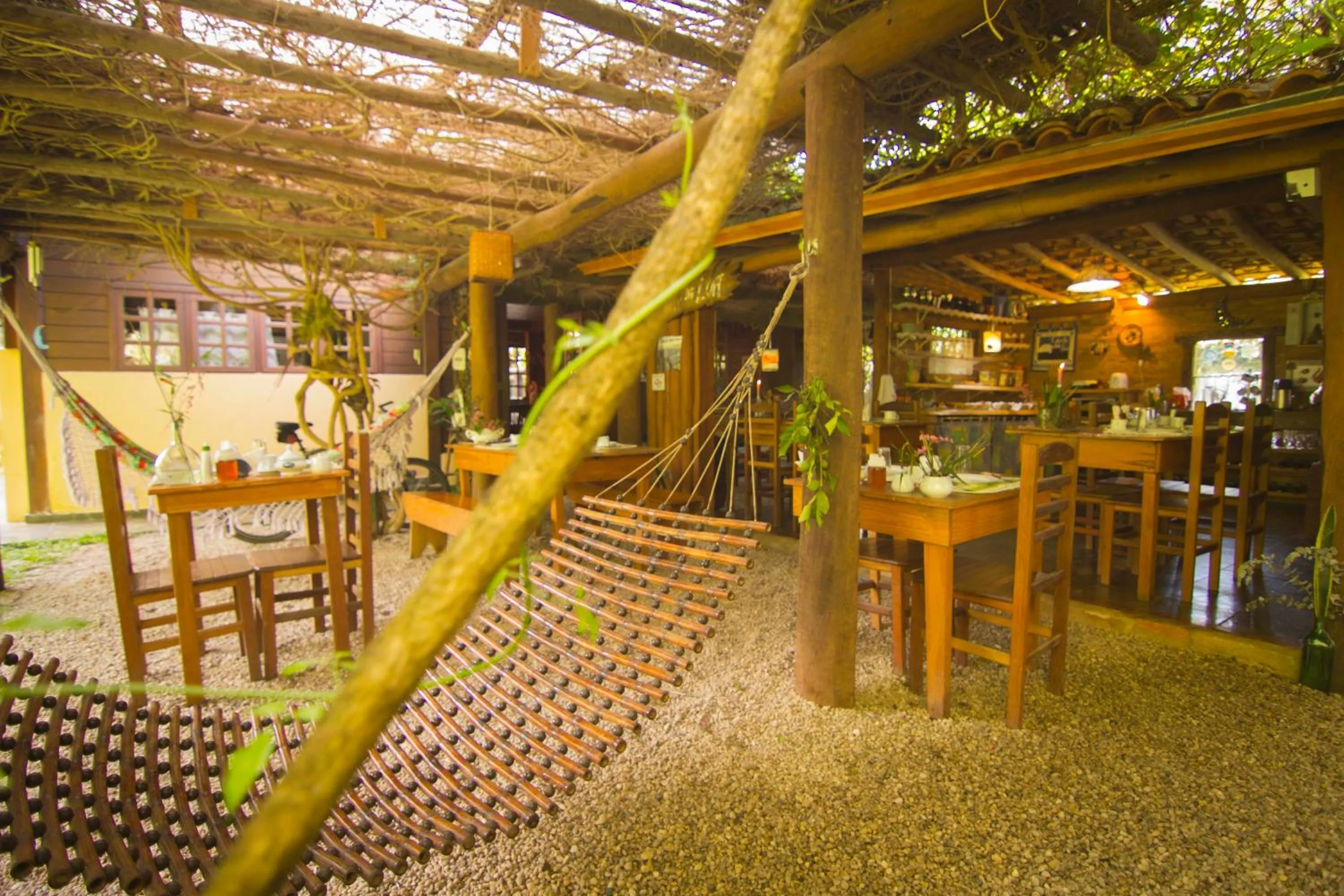 Garden in Pousada Canto da Lua