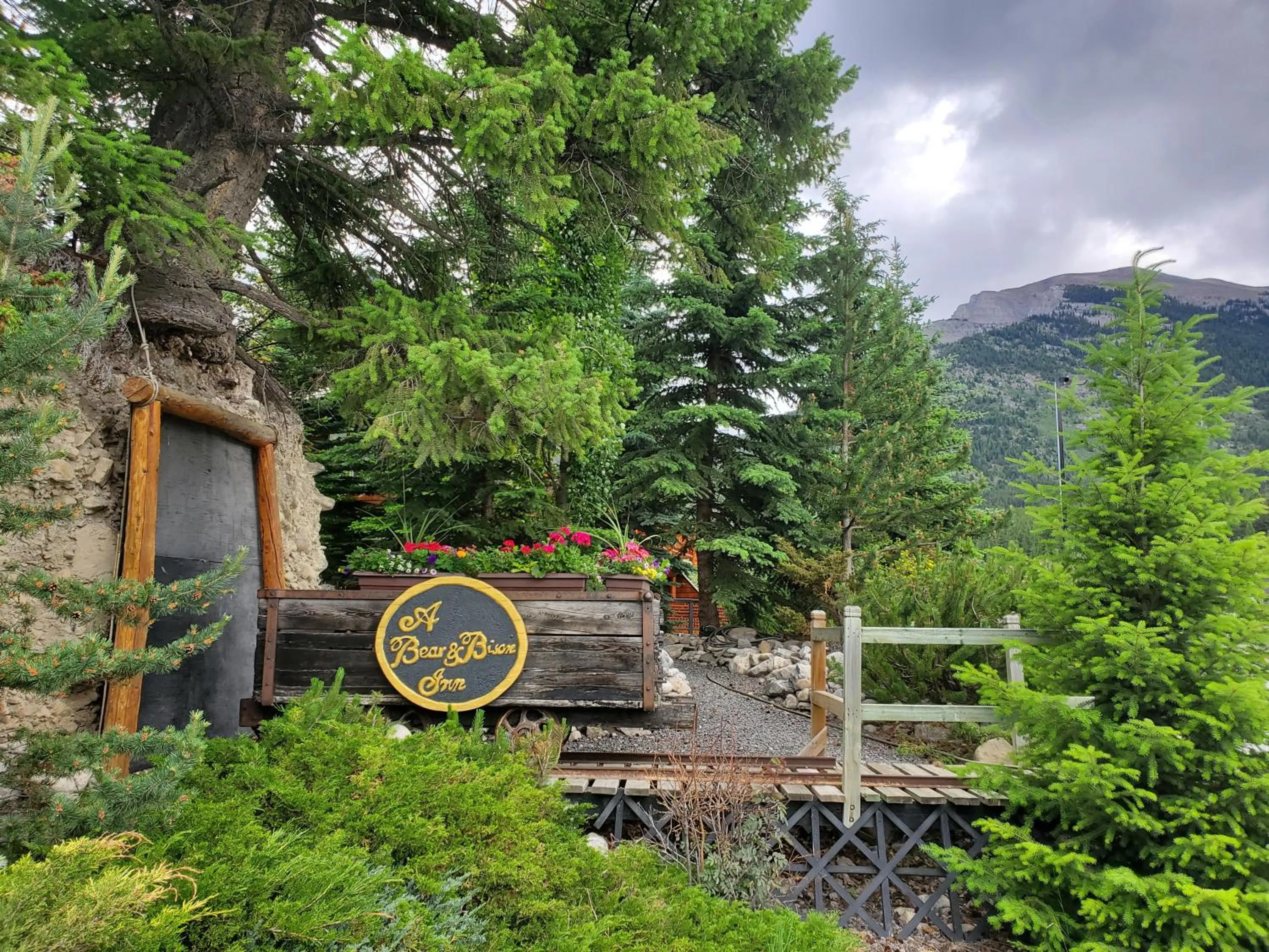 Property logo or sign in A Bear and Bison Country Inn