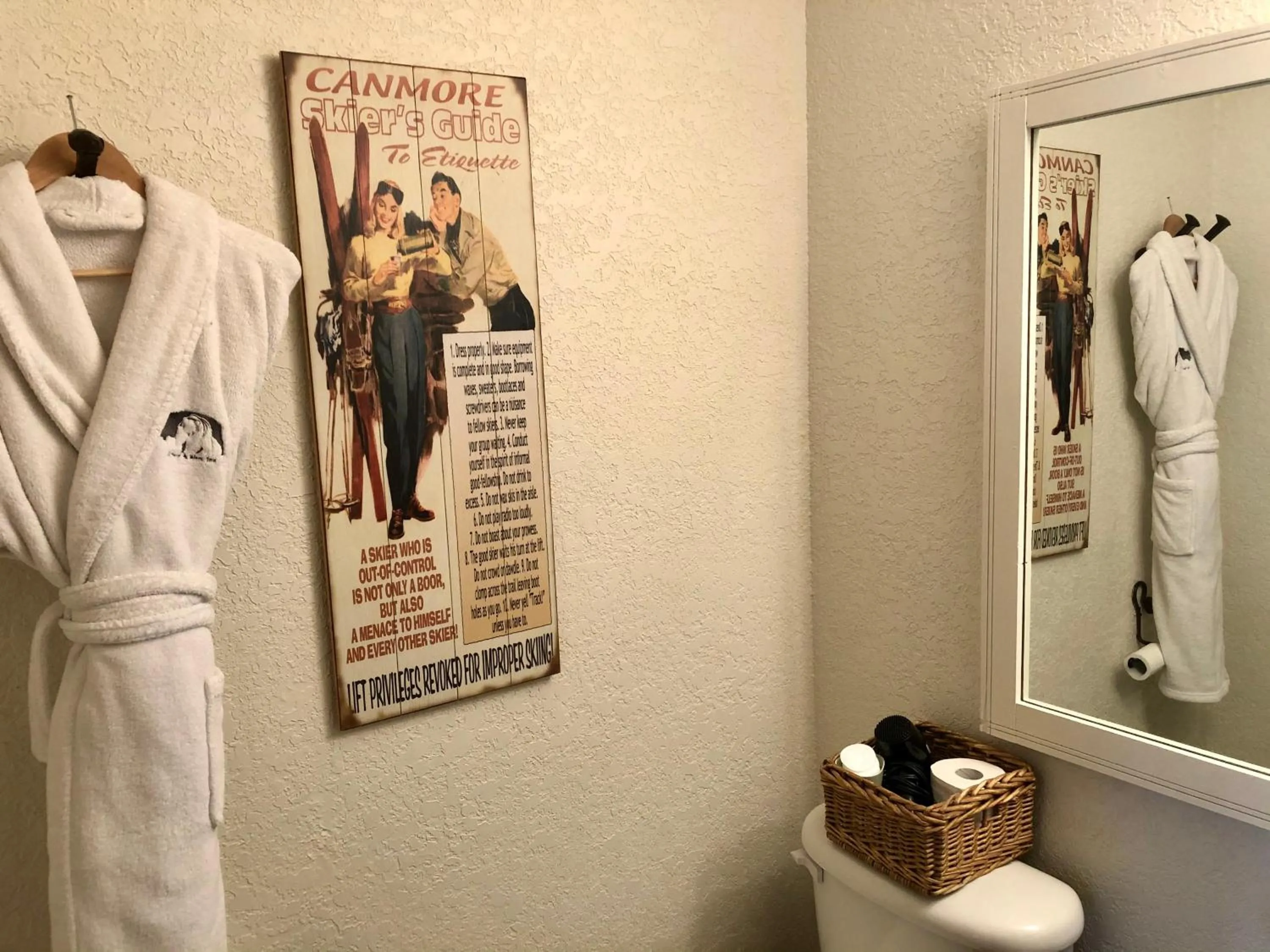 Bathroom in A Bear and Bison Country Inn