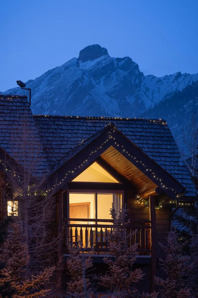 Mountain view in A Bear and Bison Country Inn