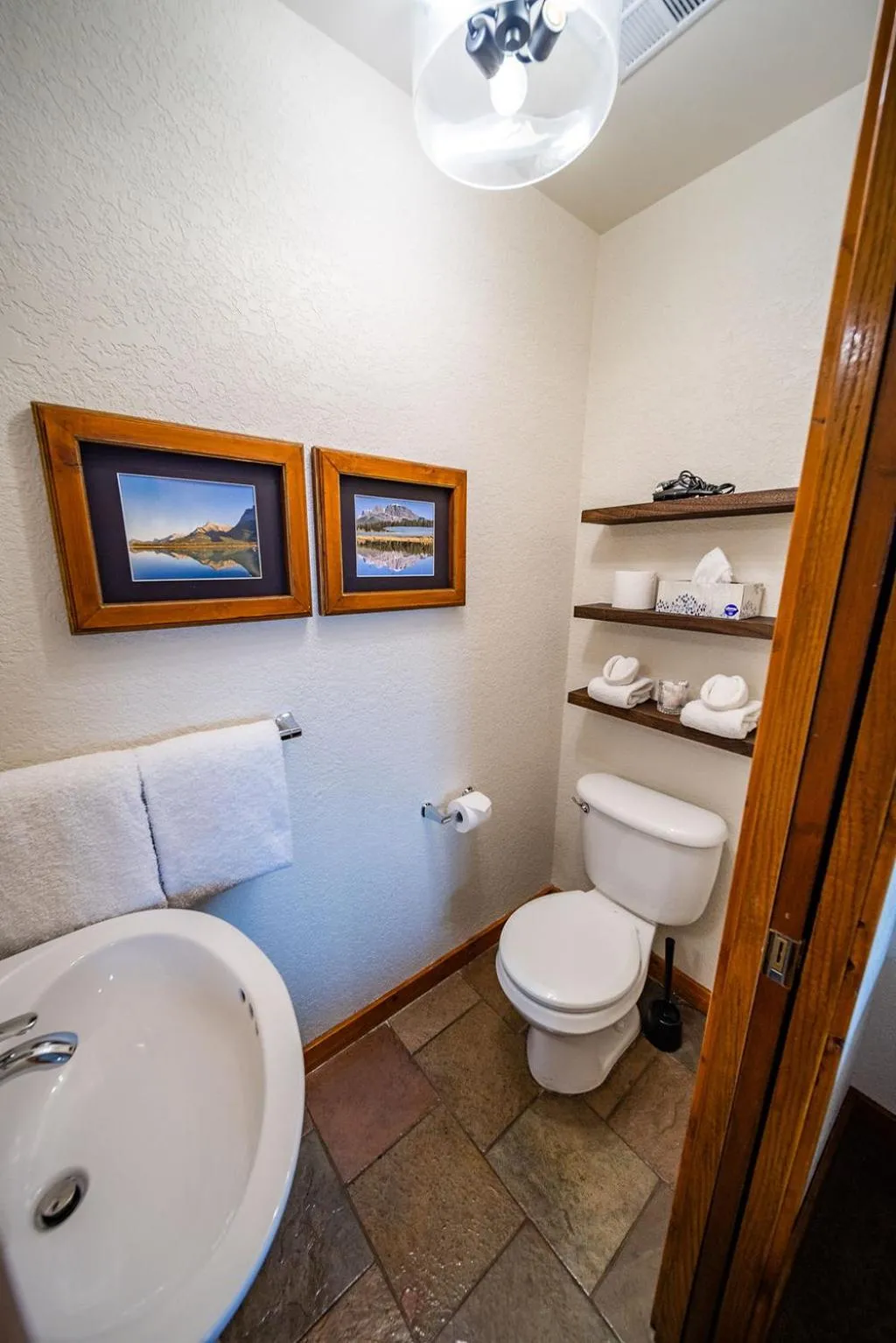 Toilet in A Bear and Bison Country Inn