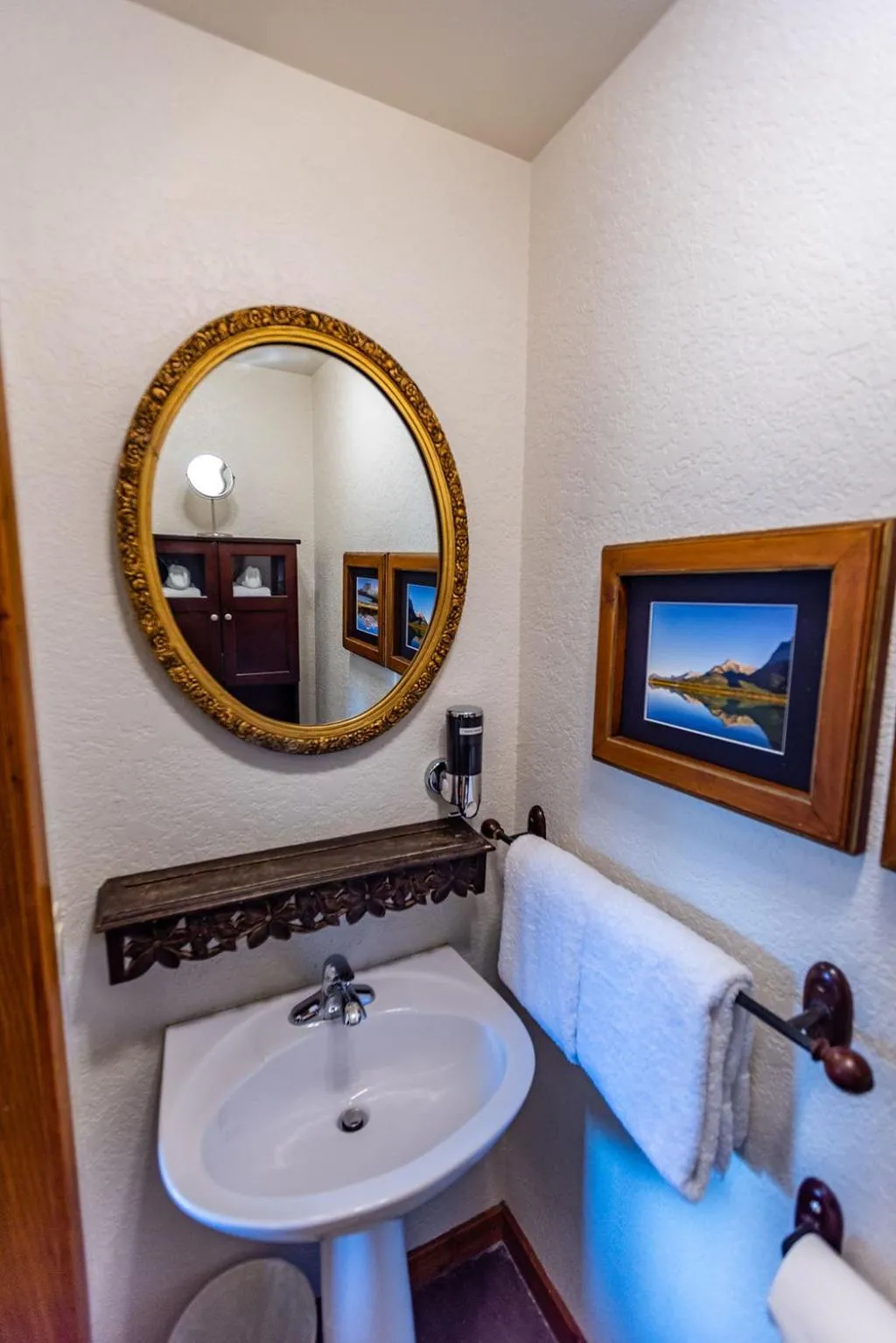 Bathroom in A Bear and Bison Country Inn