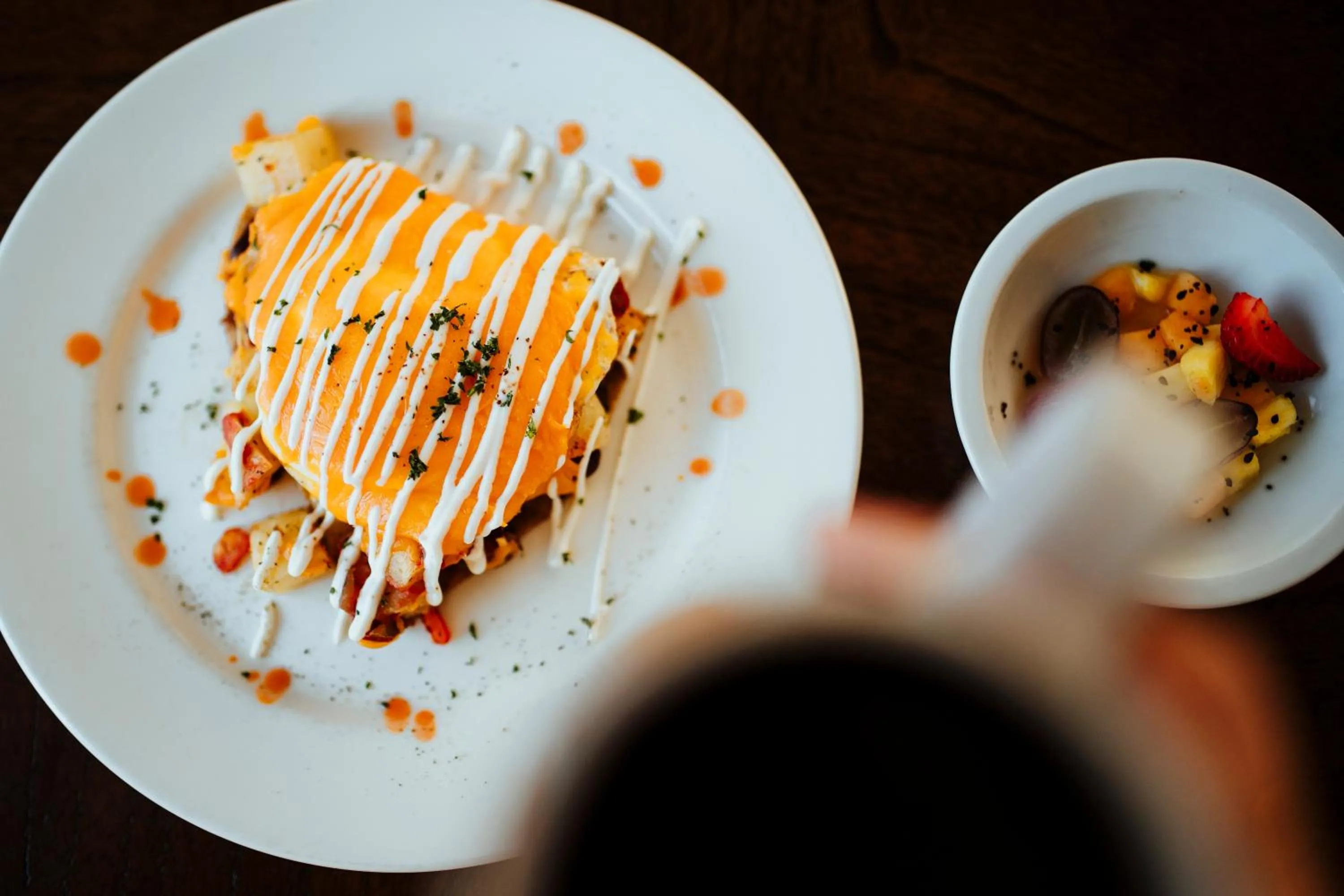 Restaurant/places to eat in A Bear and Bison Country Inn