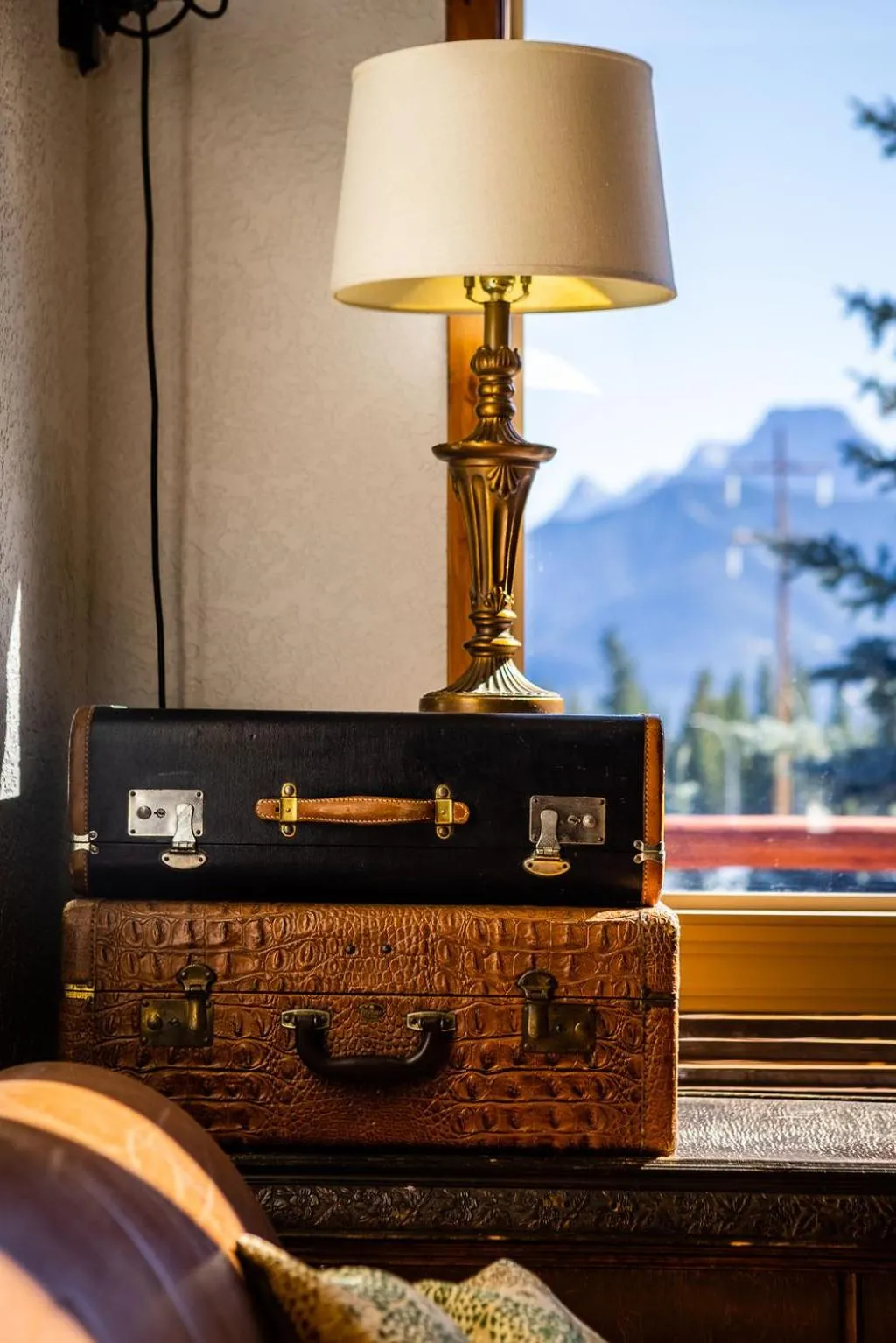 Library in A Bear and Bison Country Inn