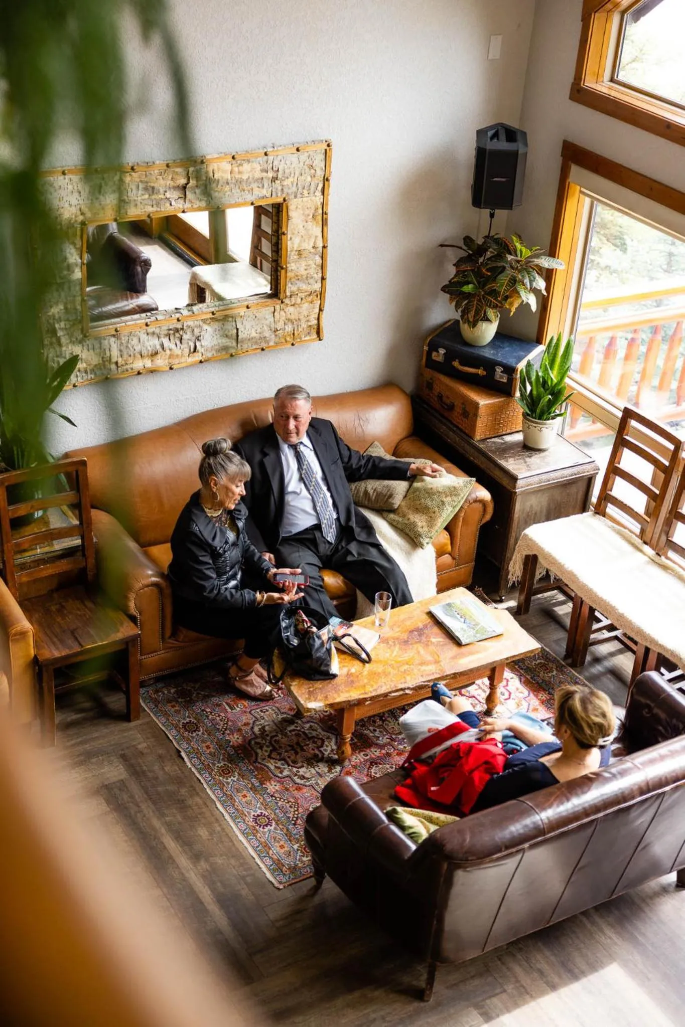 Lounge or bar in A Bear and Bison Country Inn