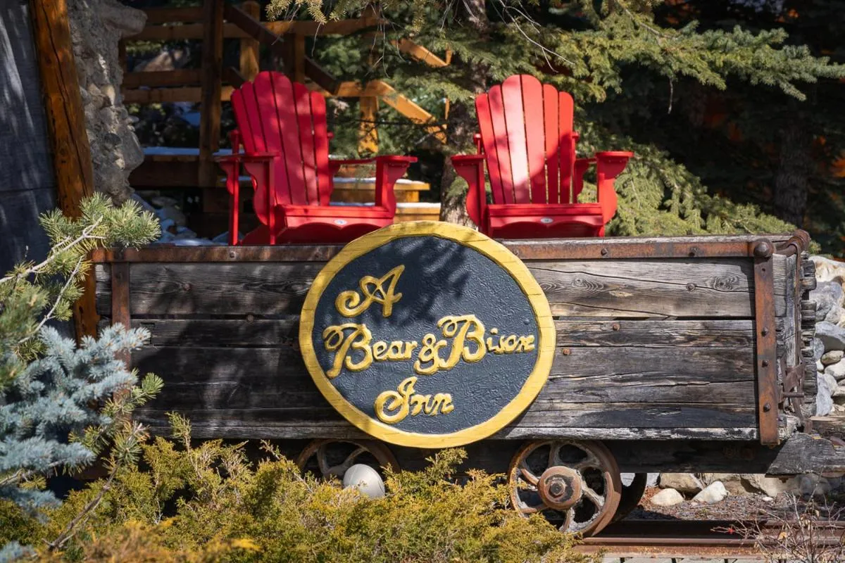 Logo/Certificate/Sign in A Bear and Bison Country Inn