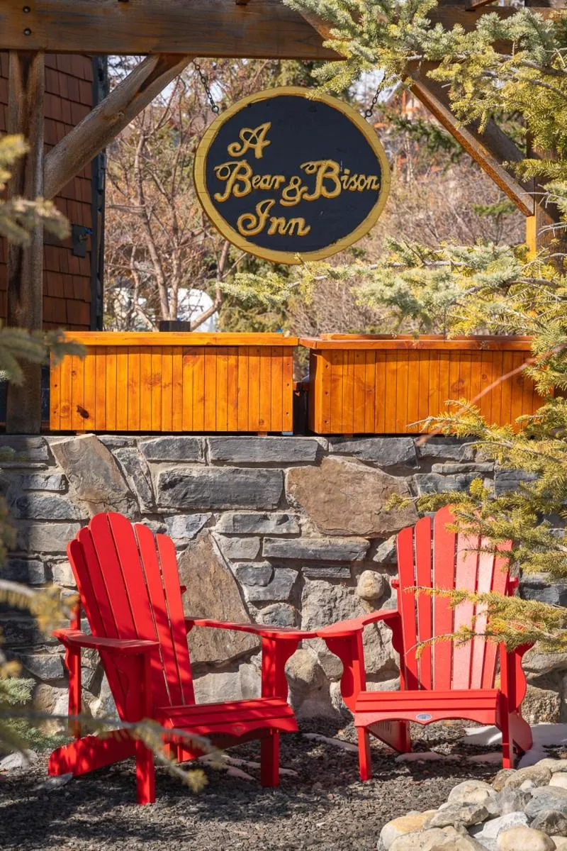 Garden in A Bear and Bison Country Inn