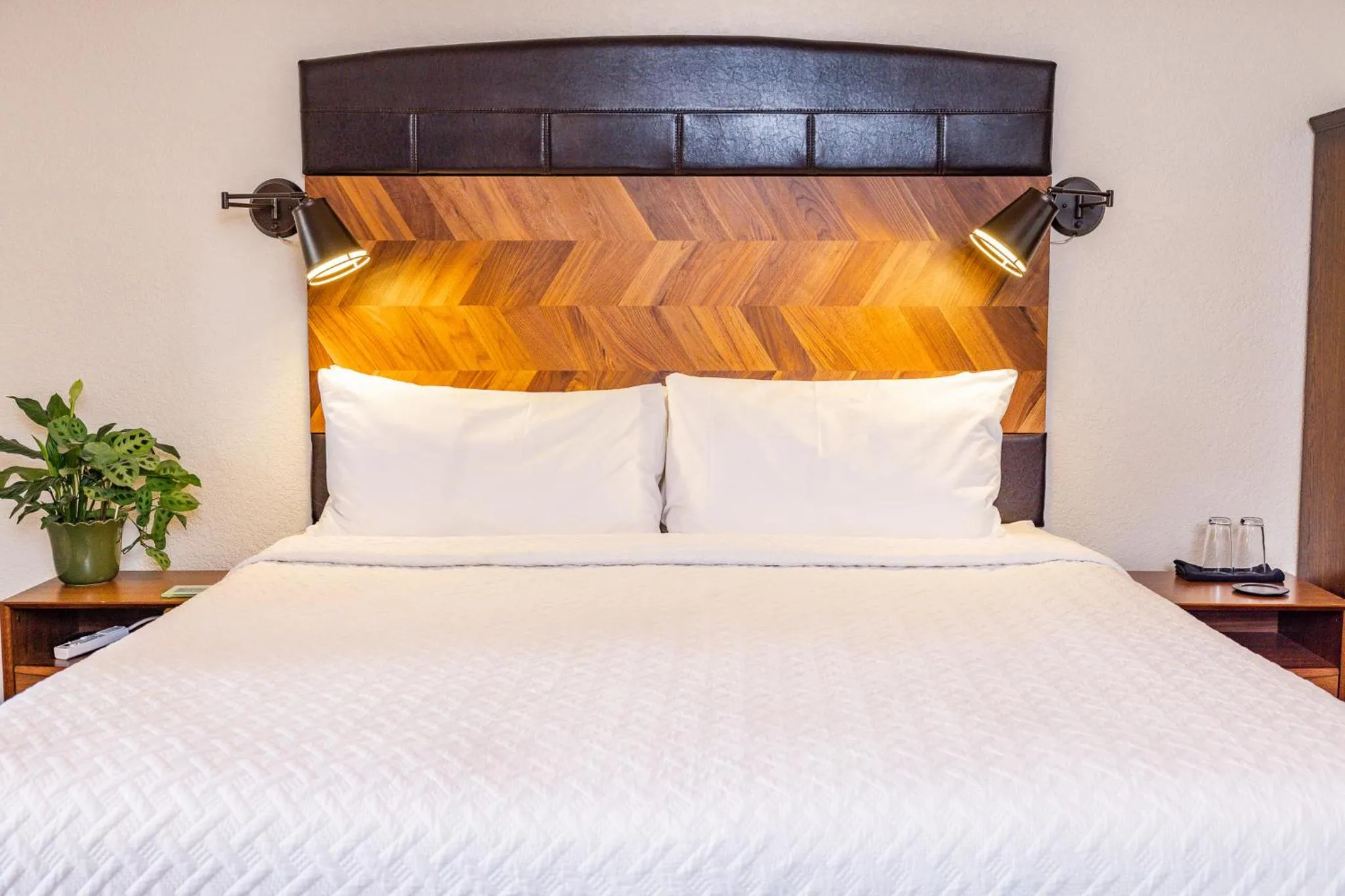 Bed in A Bear and Bison Country Inn
