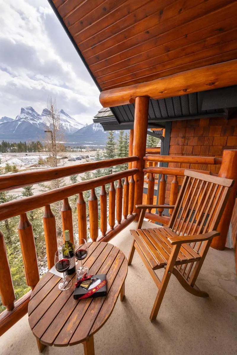 Mountain view in A Bear and Bison Country Inn