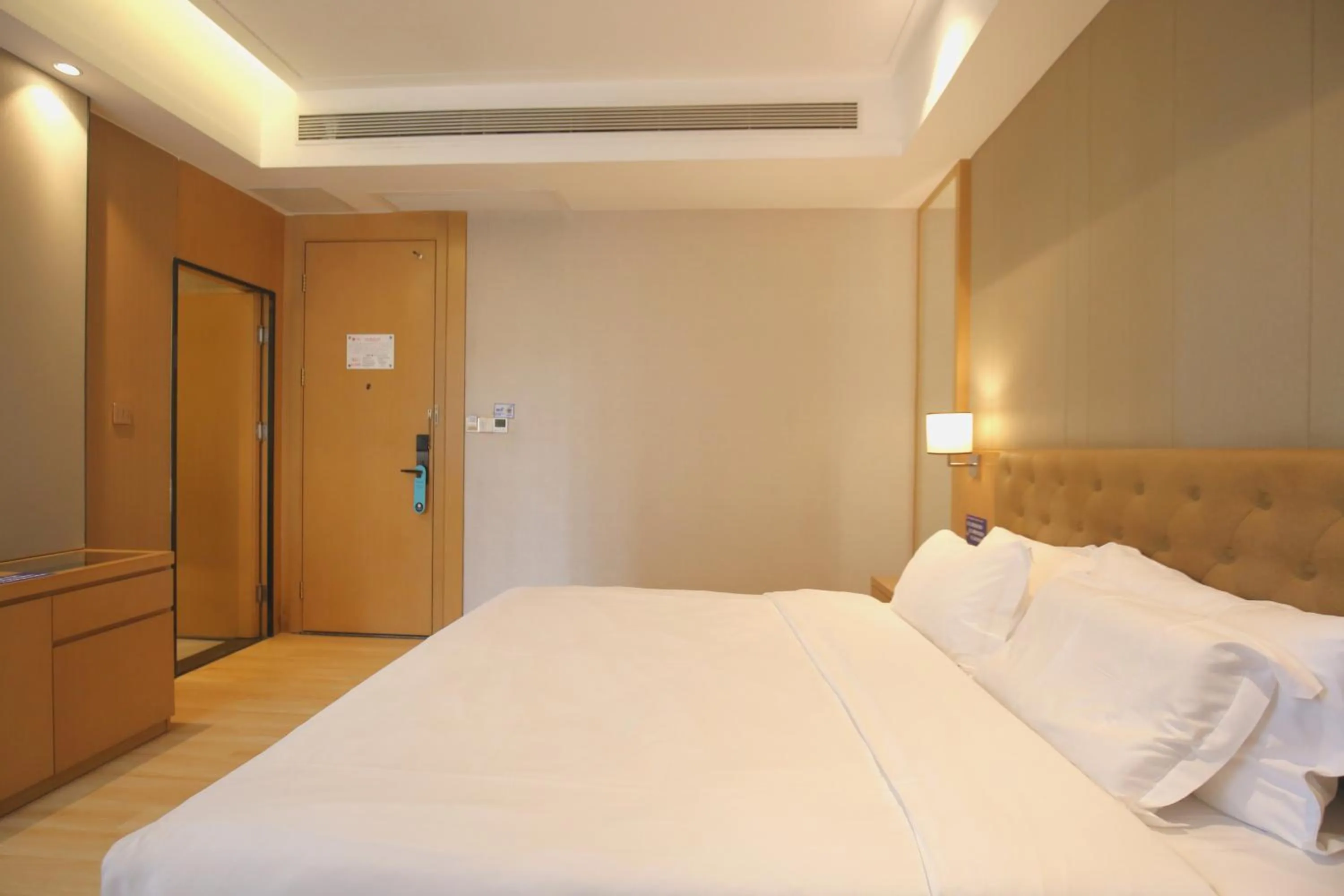 Bed in Taishan He Style Hotel
