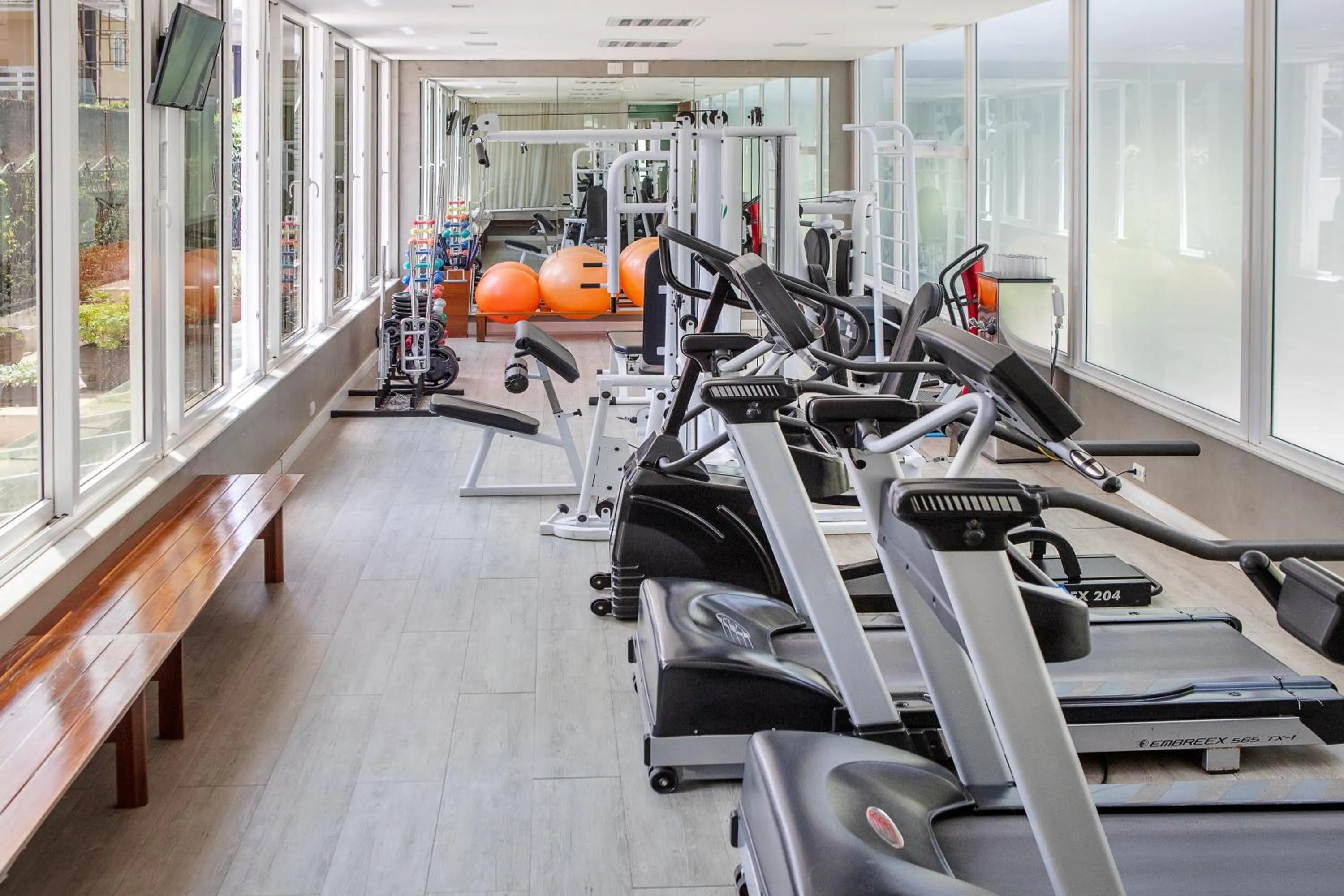 Fitness centre/facilities in Hotel Serra da Estrela