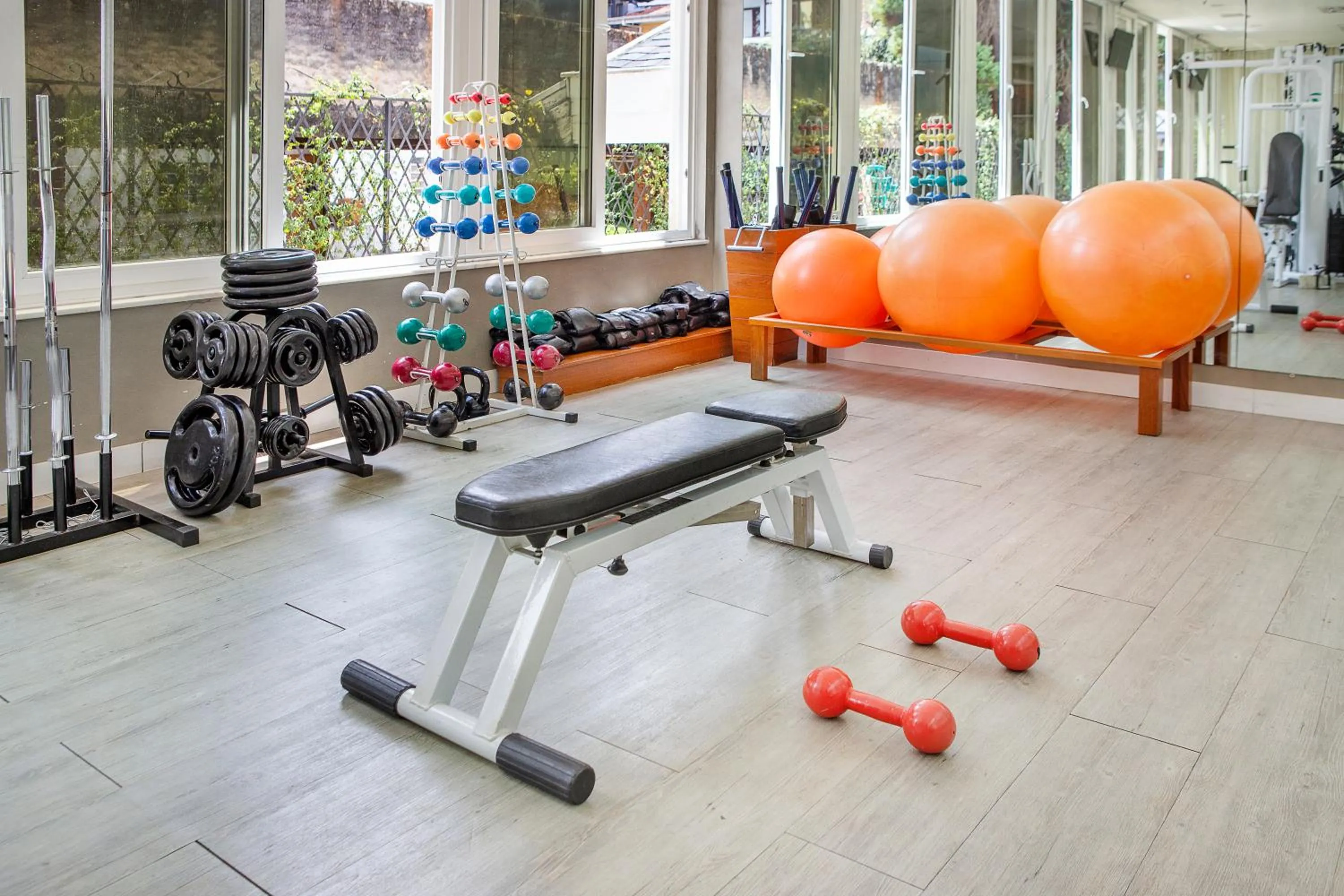 Fitness centre/facilities in Hotel Serra da Estrela