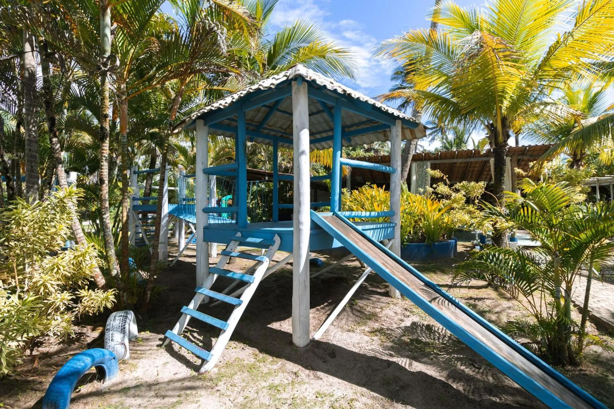 Children play ground in Indaiá Eco Village
