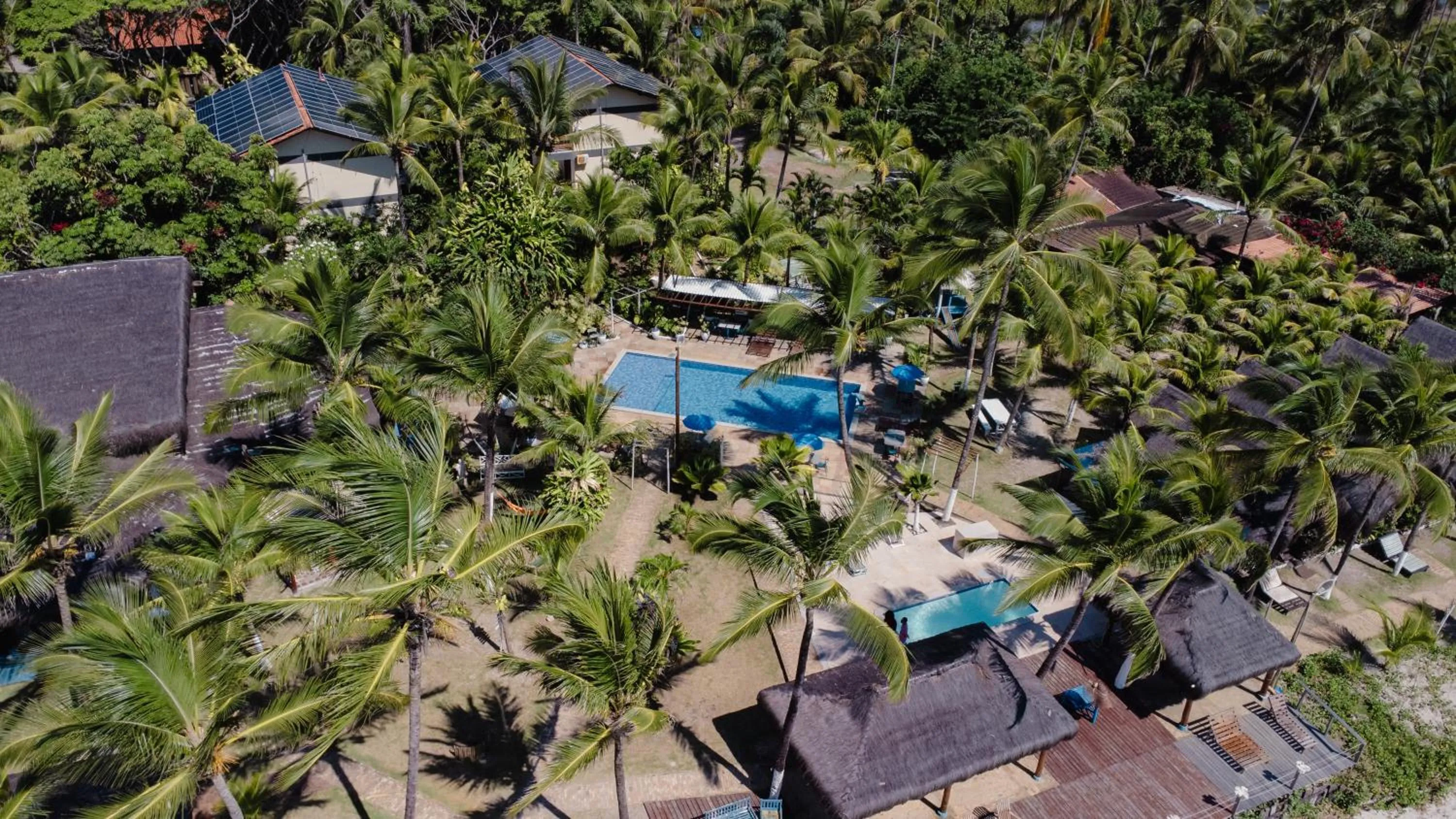 Bird's eye view in Indaiá Eco Village