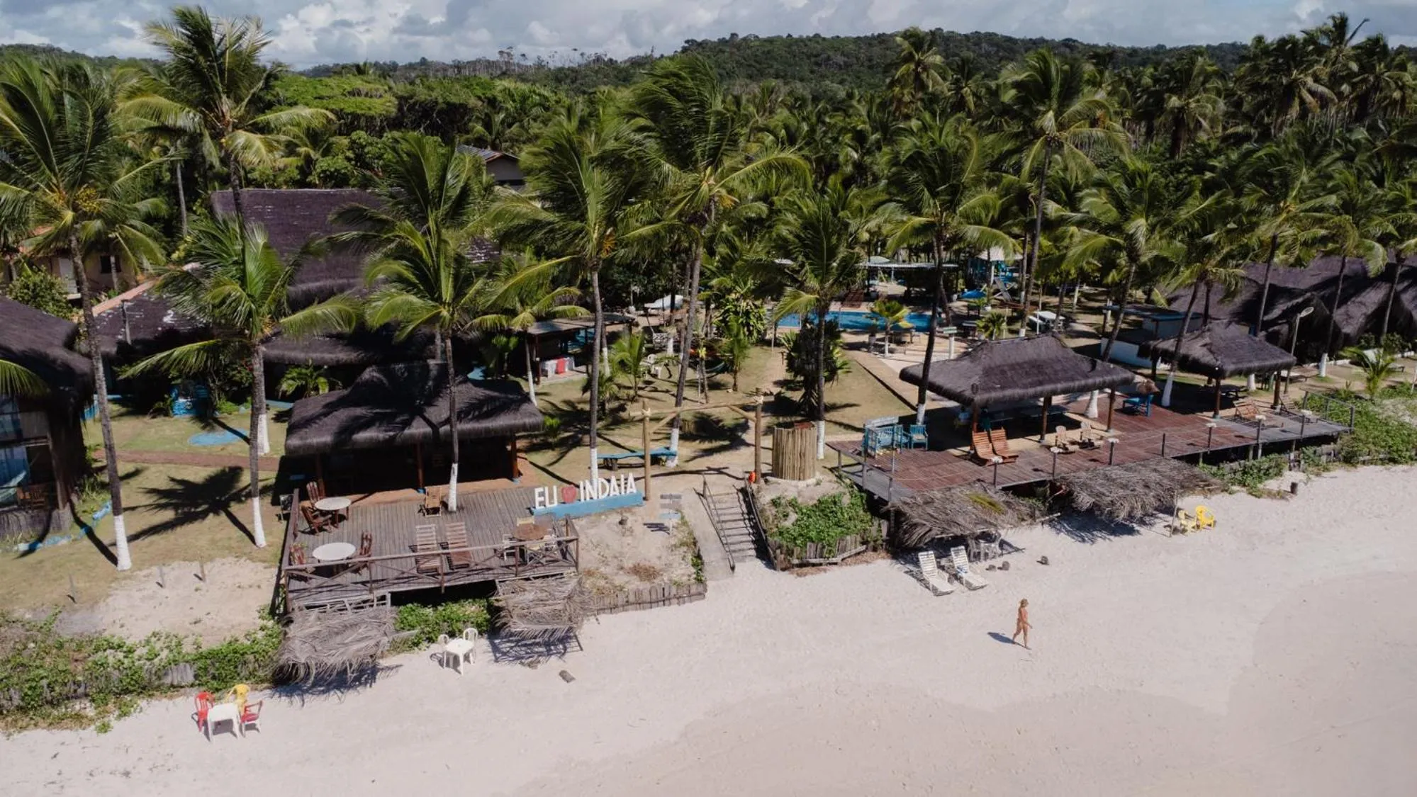 Bird's eye view in Indaiá Eco Village