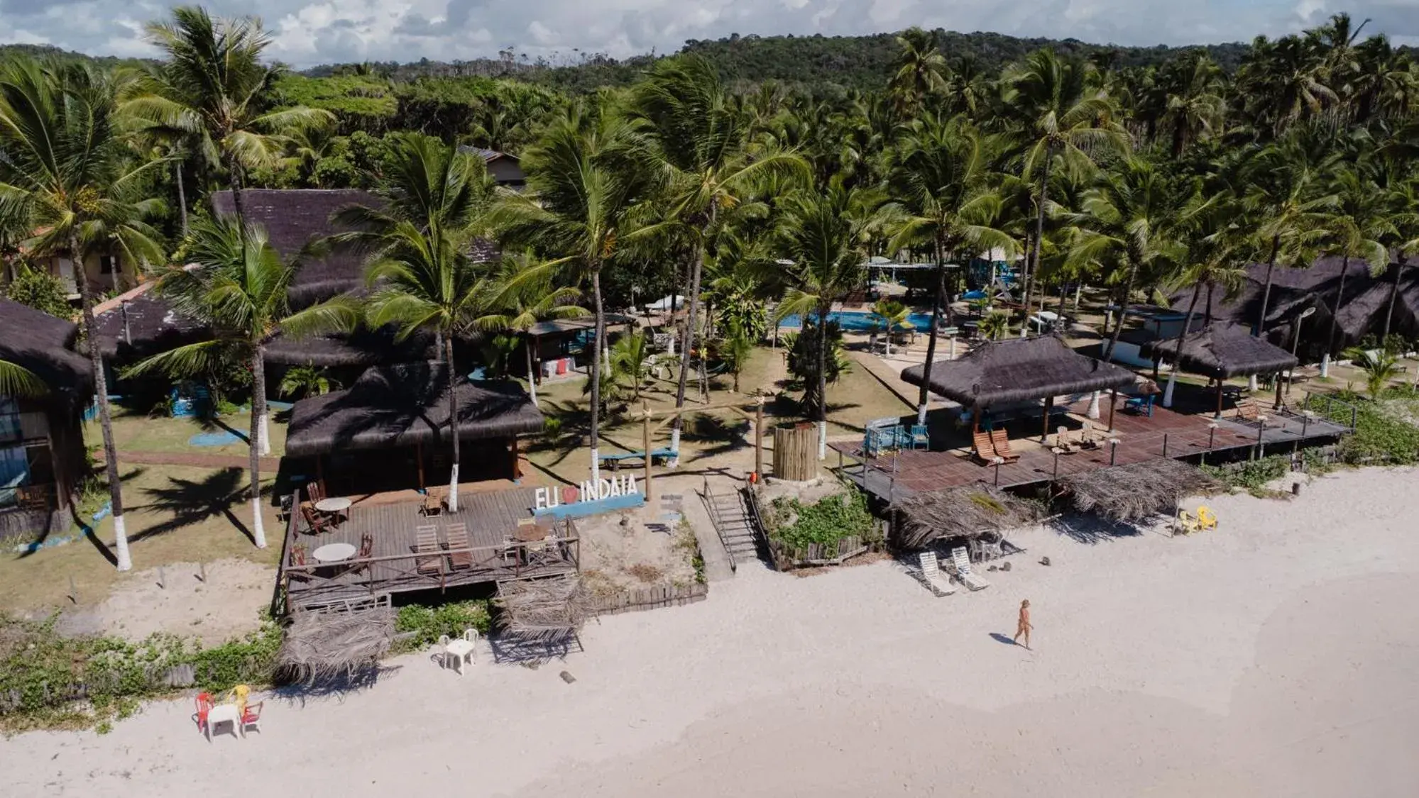 Bird's eye view in Indaiá Eco Village Bird's eye view in Indaiá Eco Village
