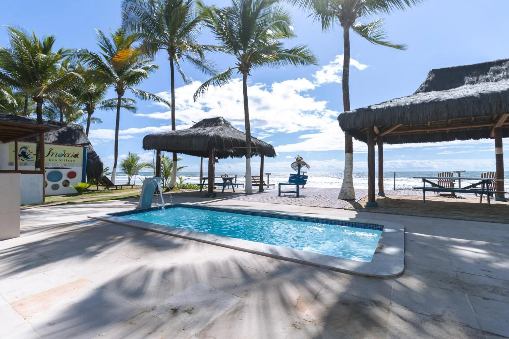 Swimming pool in Indaiá Eco Village
