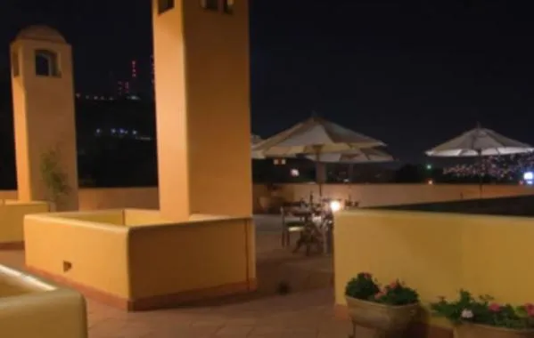 Patio in Hotel Antiguo Fortin