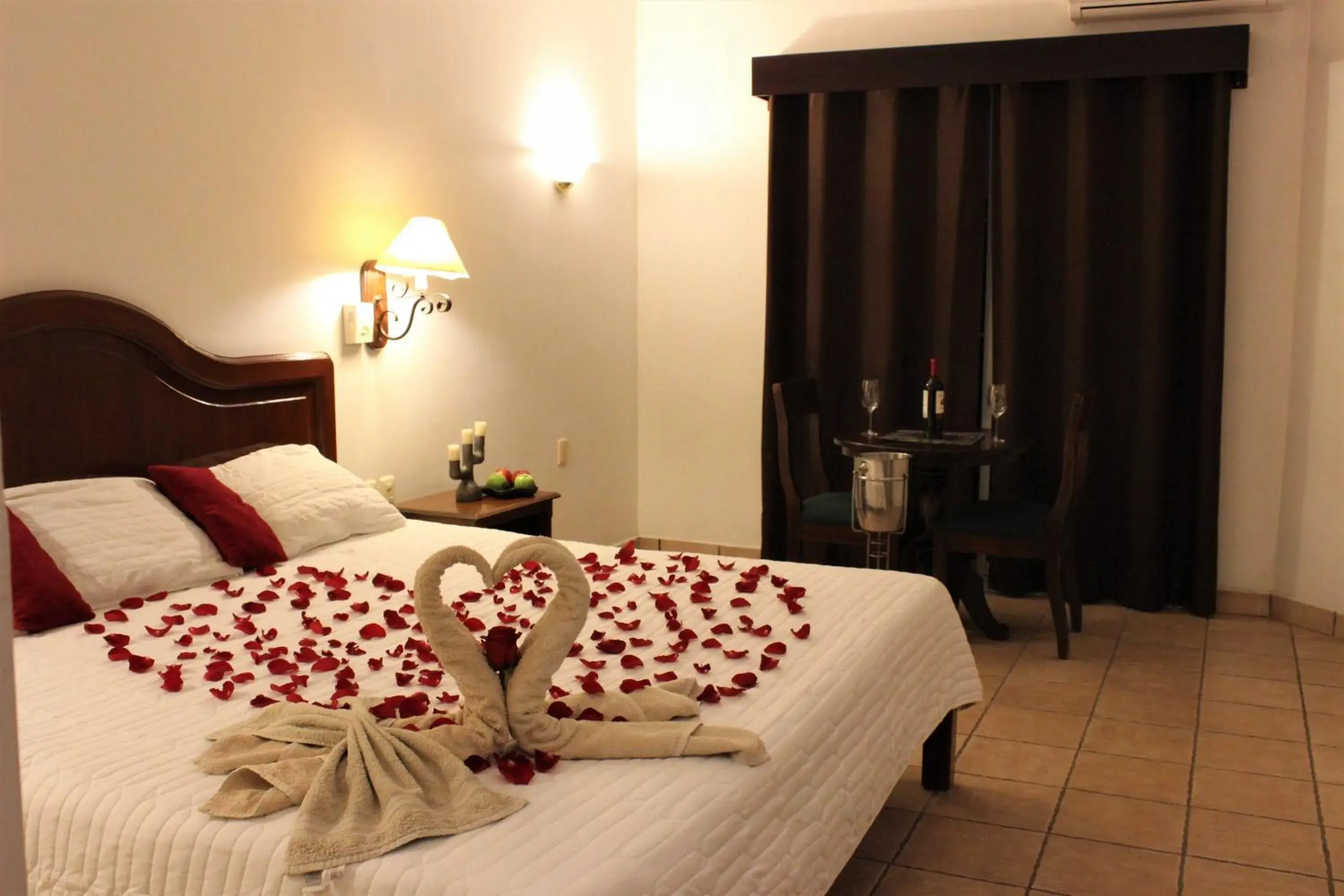 Bed in Hotel Antiguo Fortin Bed in Hotel Antiguo Fortin