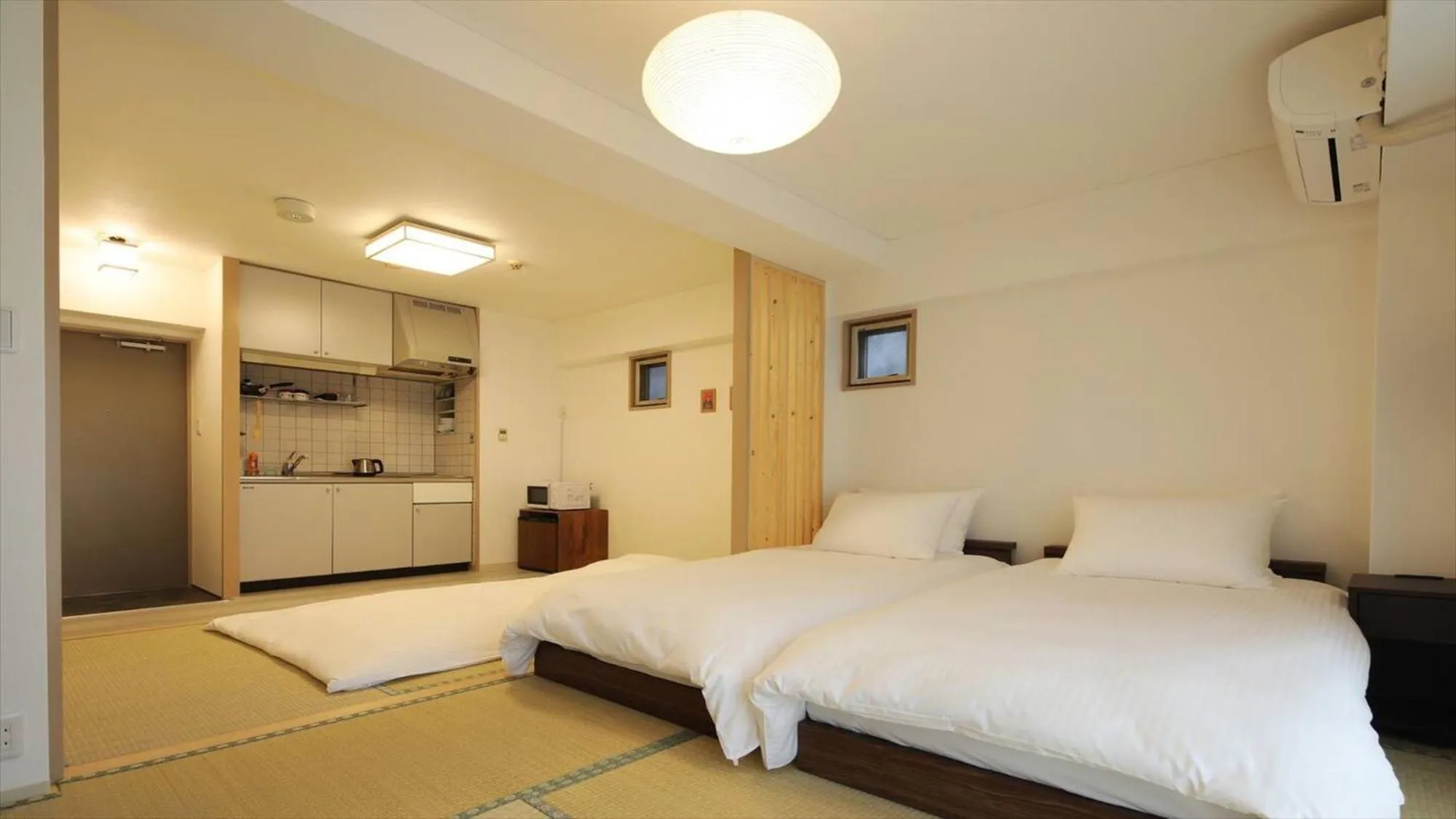 Bedroom, Bed in Apartment HOTEL KIRO Kyoto STATION