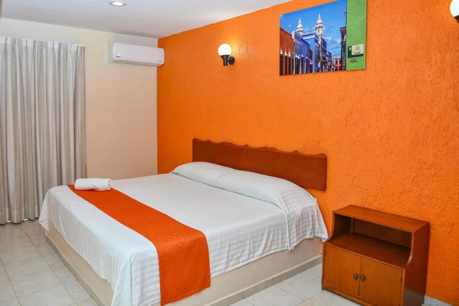 Bedroom, Bed in Hotel Uxulkah