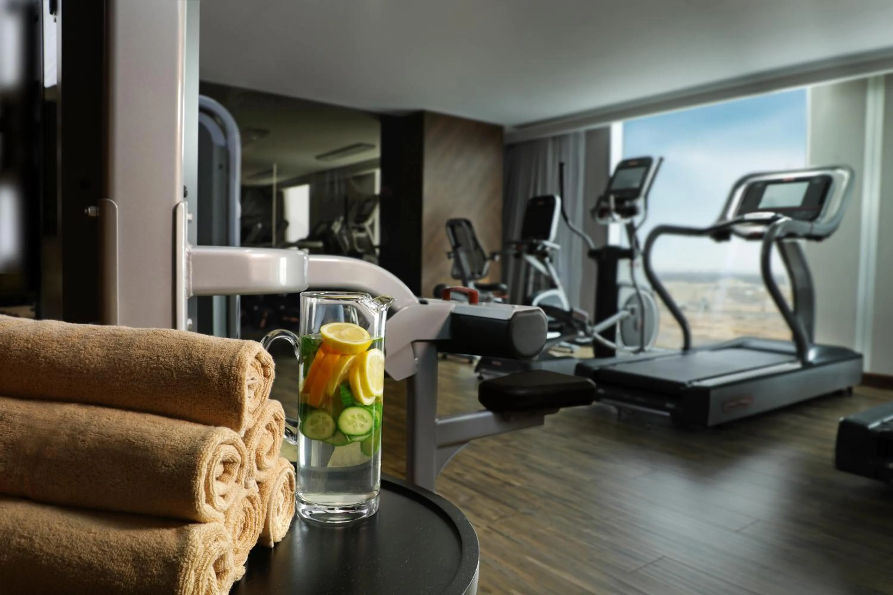 Fitness centre/facilities in Millennium Madinah Airport