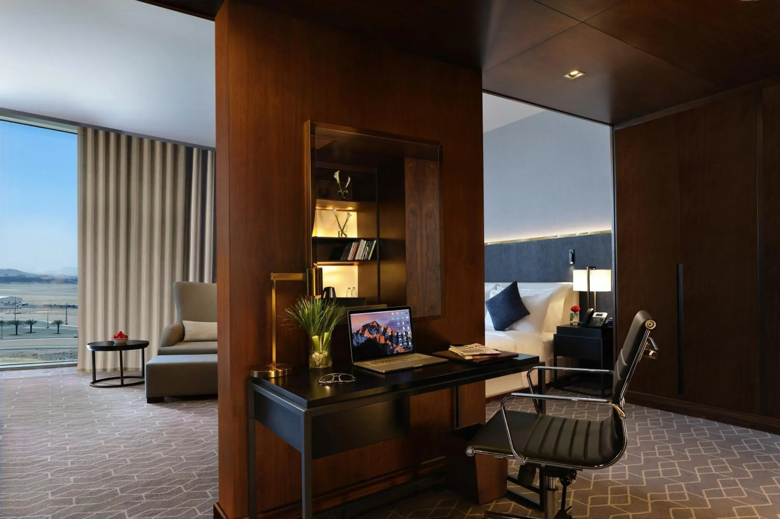 City view in Millennium Madinah Airport City view in Millennium Madinah Airport