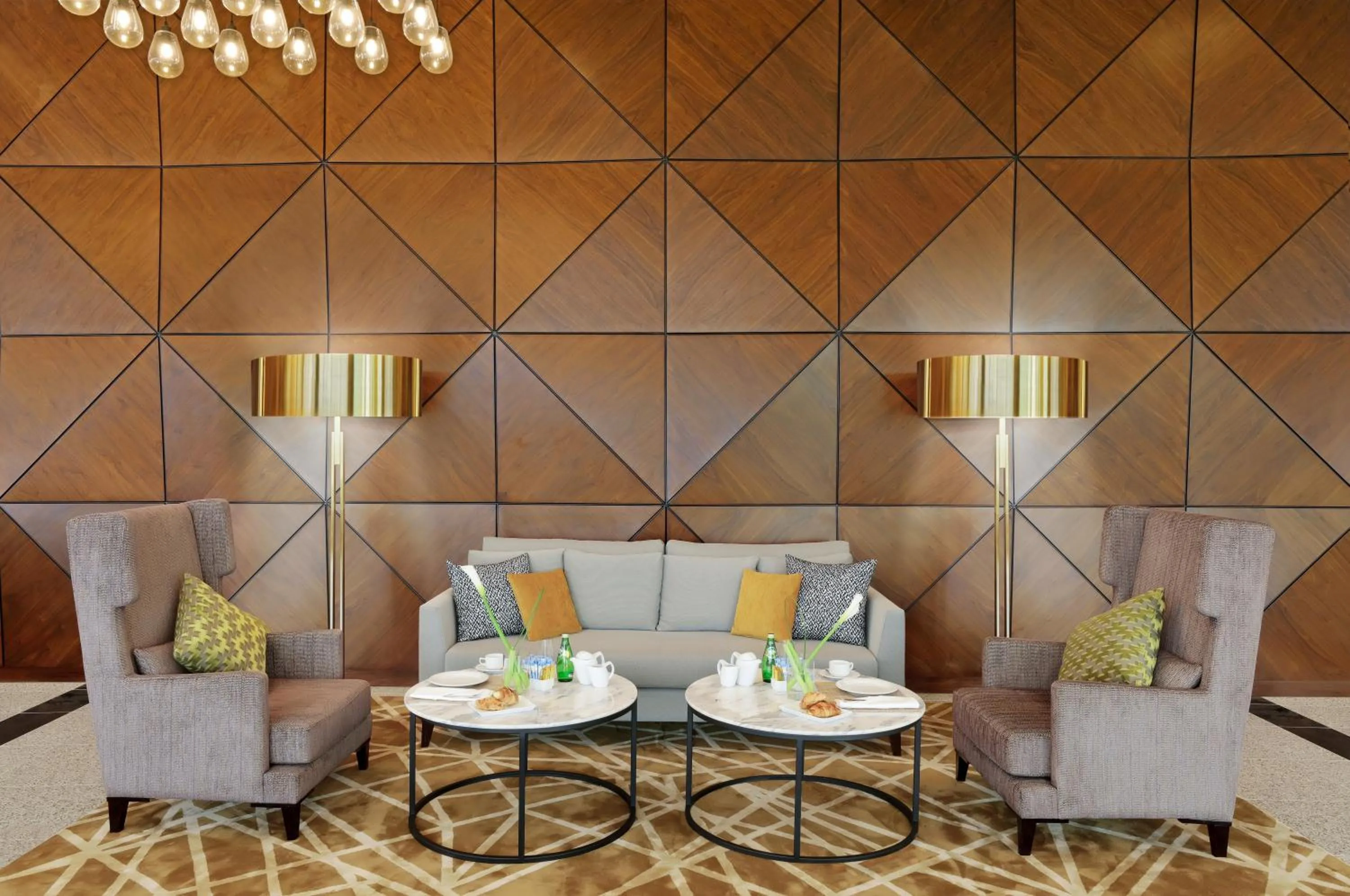 Seating area in Millennium Madinah Airport