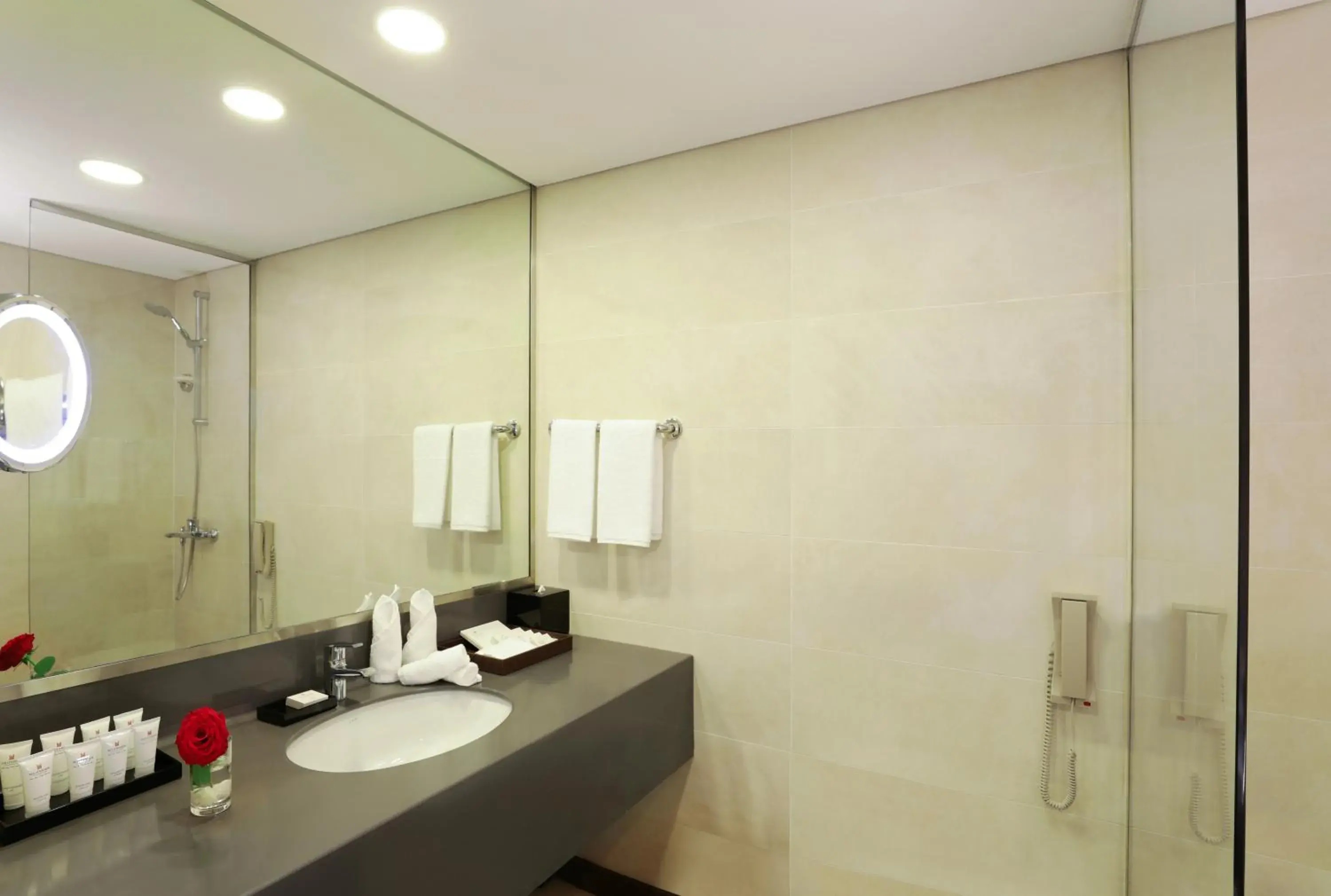 Bathroom in Millennium Madinah Airport Bathroom in Millennium Madinah Airport