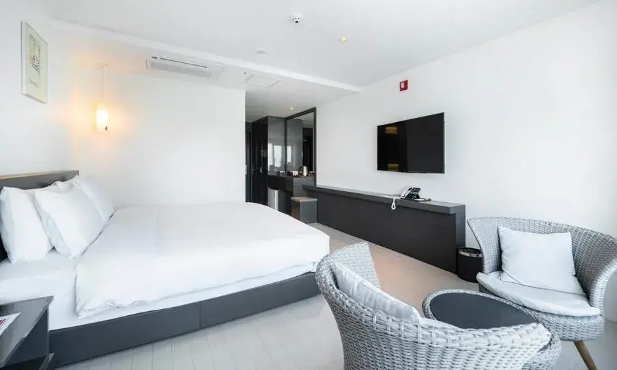 Bed in Yeosu Hotel Haven Bed in Yeosu Hotel Haven