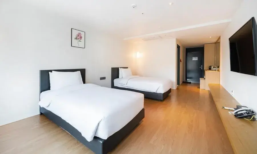 Bed in Yeosu Hotel Haven Bed in Yeosu Hotel Haven