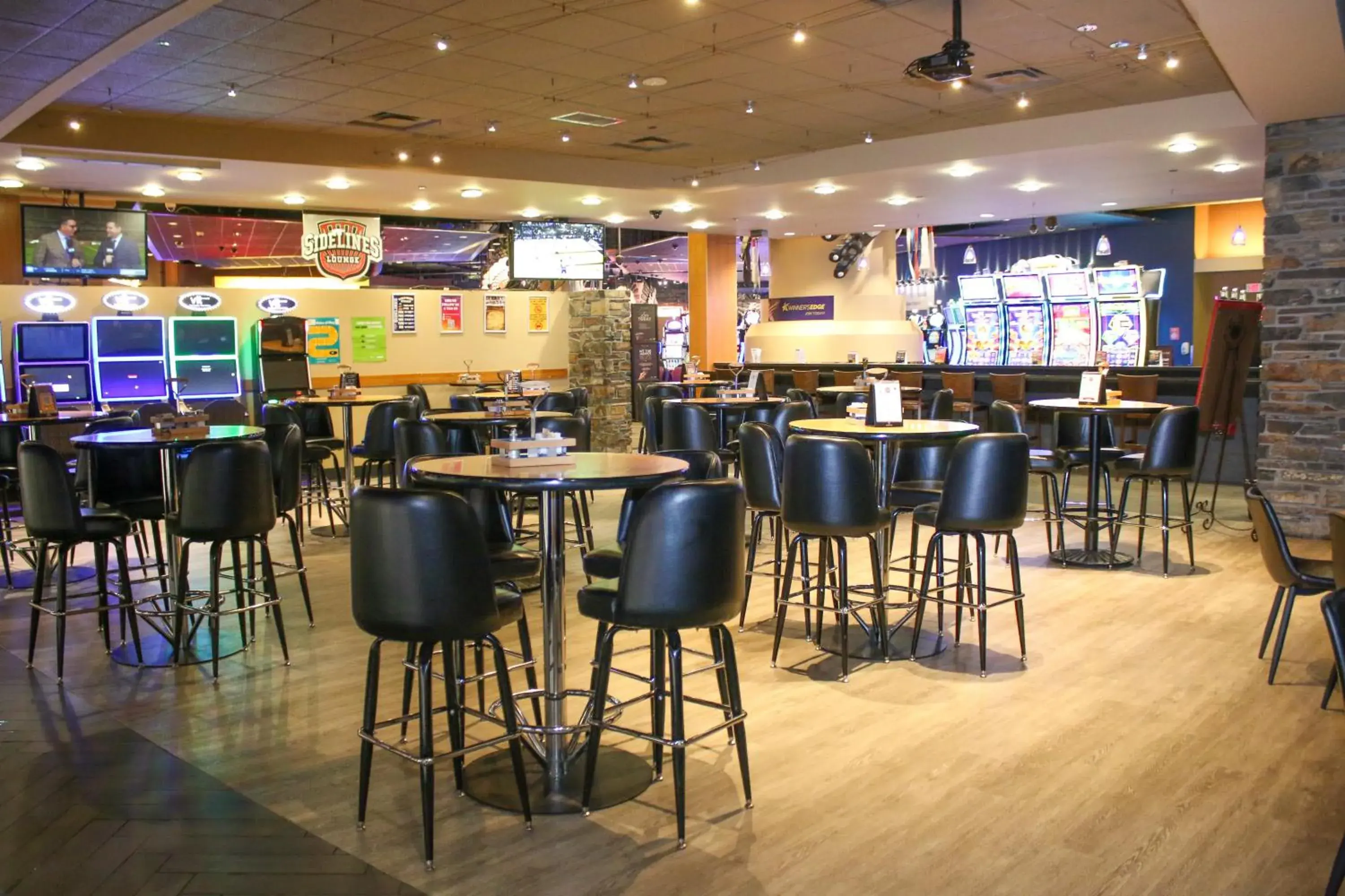 Lounge or bar in Stoney Nakoda Resort & Casino Lounge or bar in Stoney Nakoda Resort & Casino