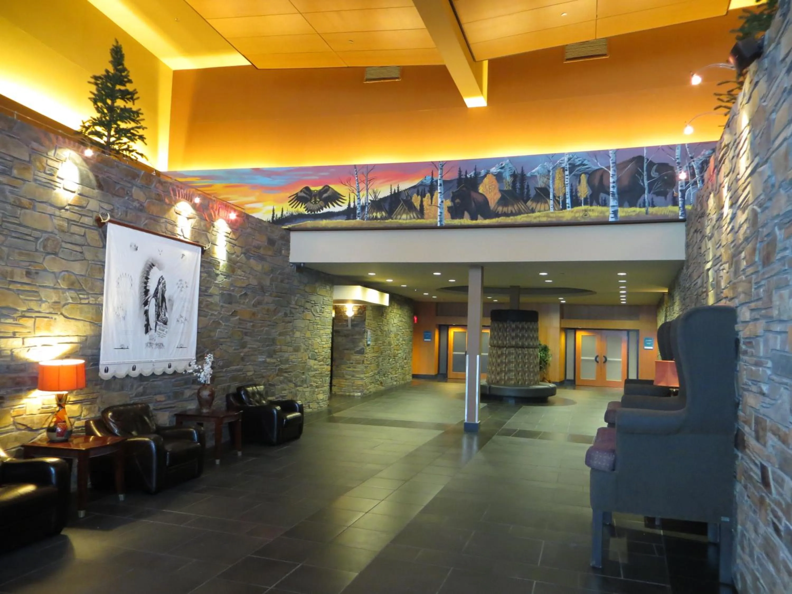 Lobby or reception in Stoney Nakoda Resort & Casino