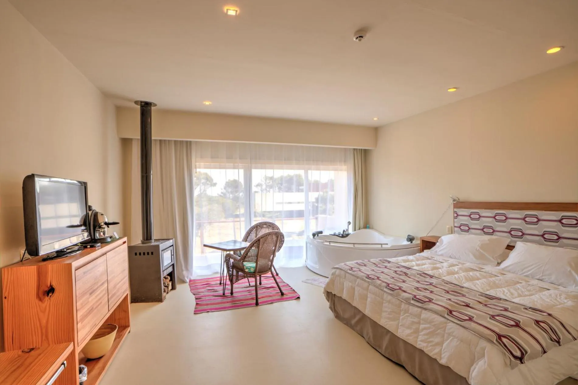 Bed in La Viuda de José Ignacio