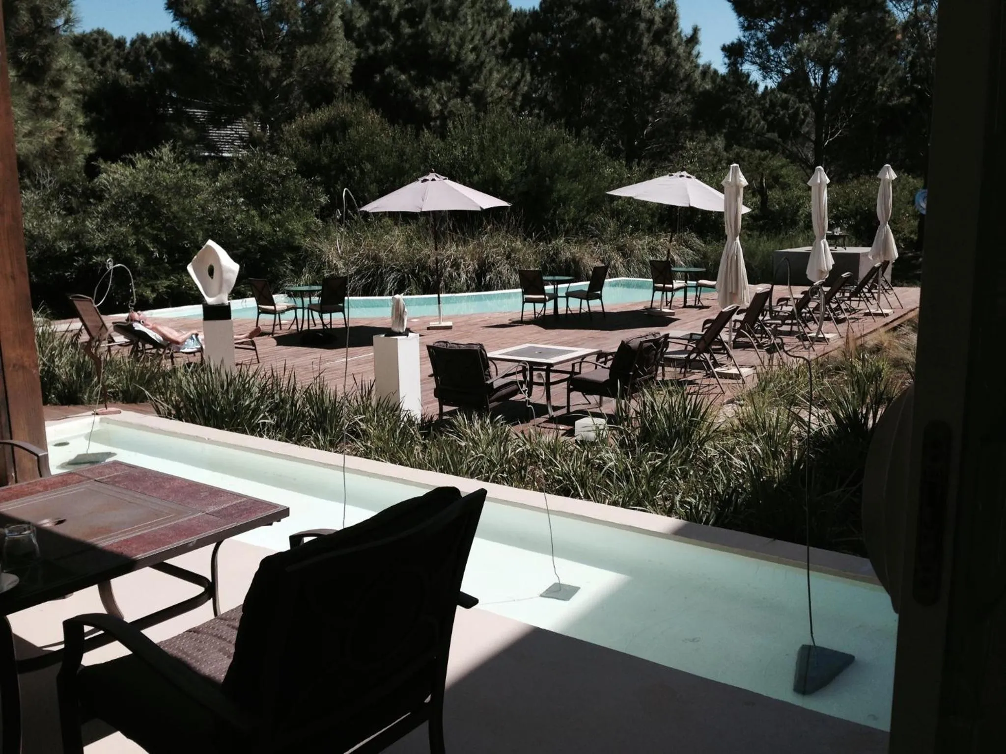 Swimming pool in La Viuda de José Ignacio