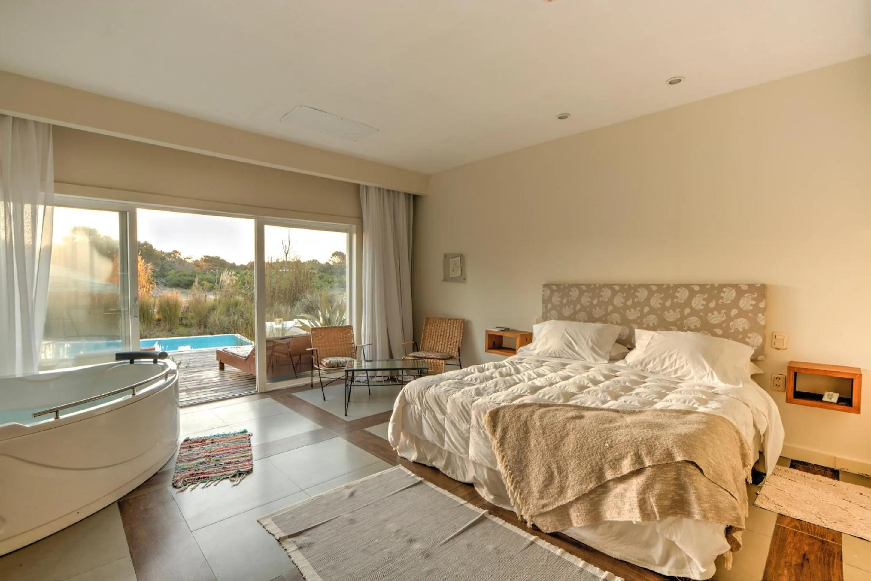 Photo of the whole room, Bed in La Viuda de José Ignacio