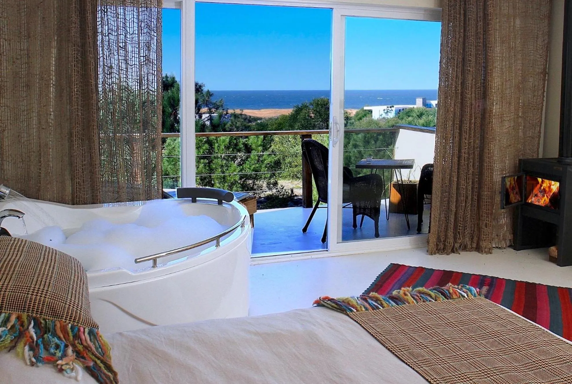 Sea view, Bed in La Viuda de José Ignacio