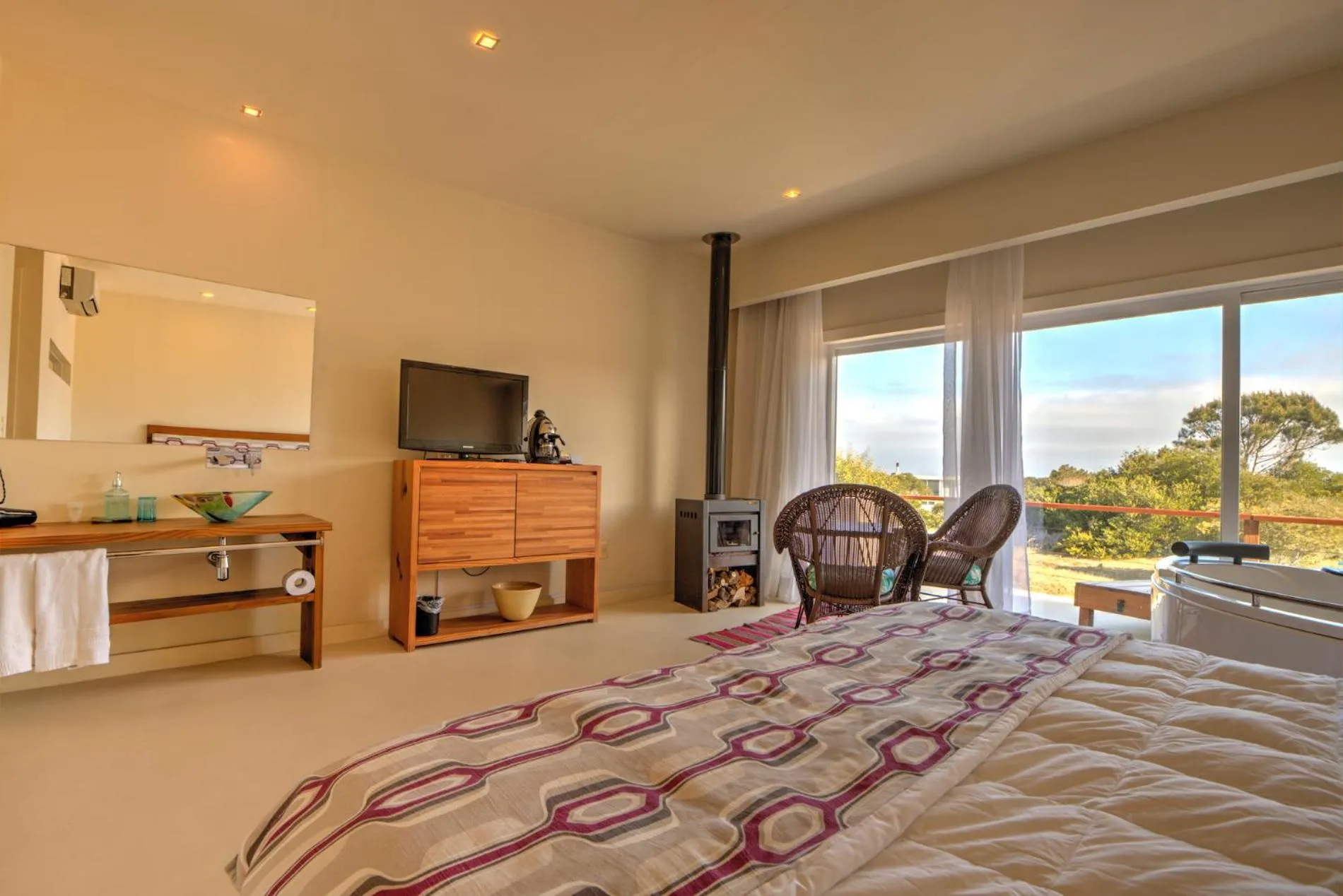 Bed in La Viuda de José Ignacio