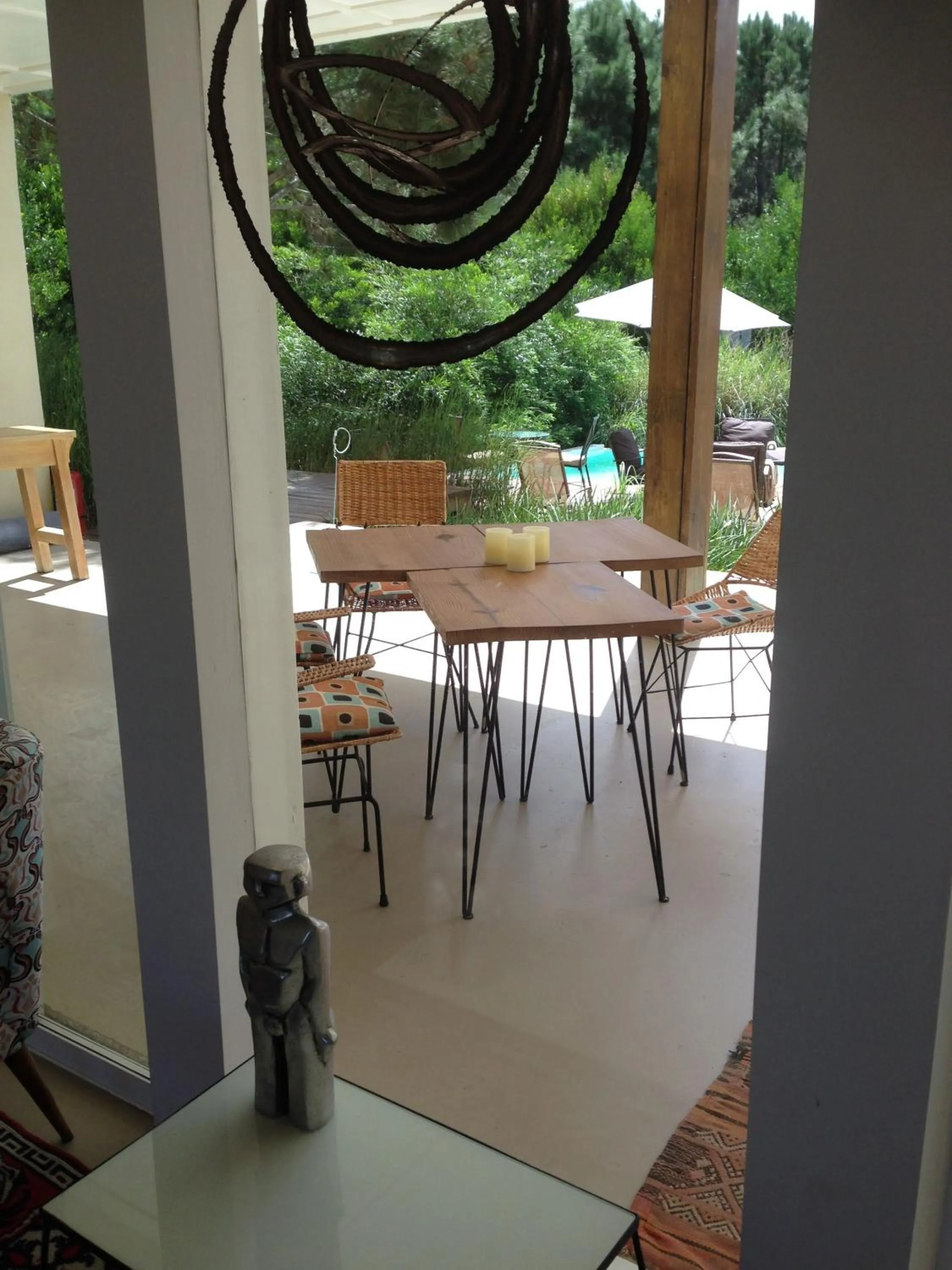 Patio in La Viuda de José Ignacio